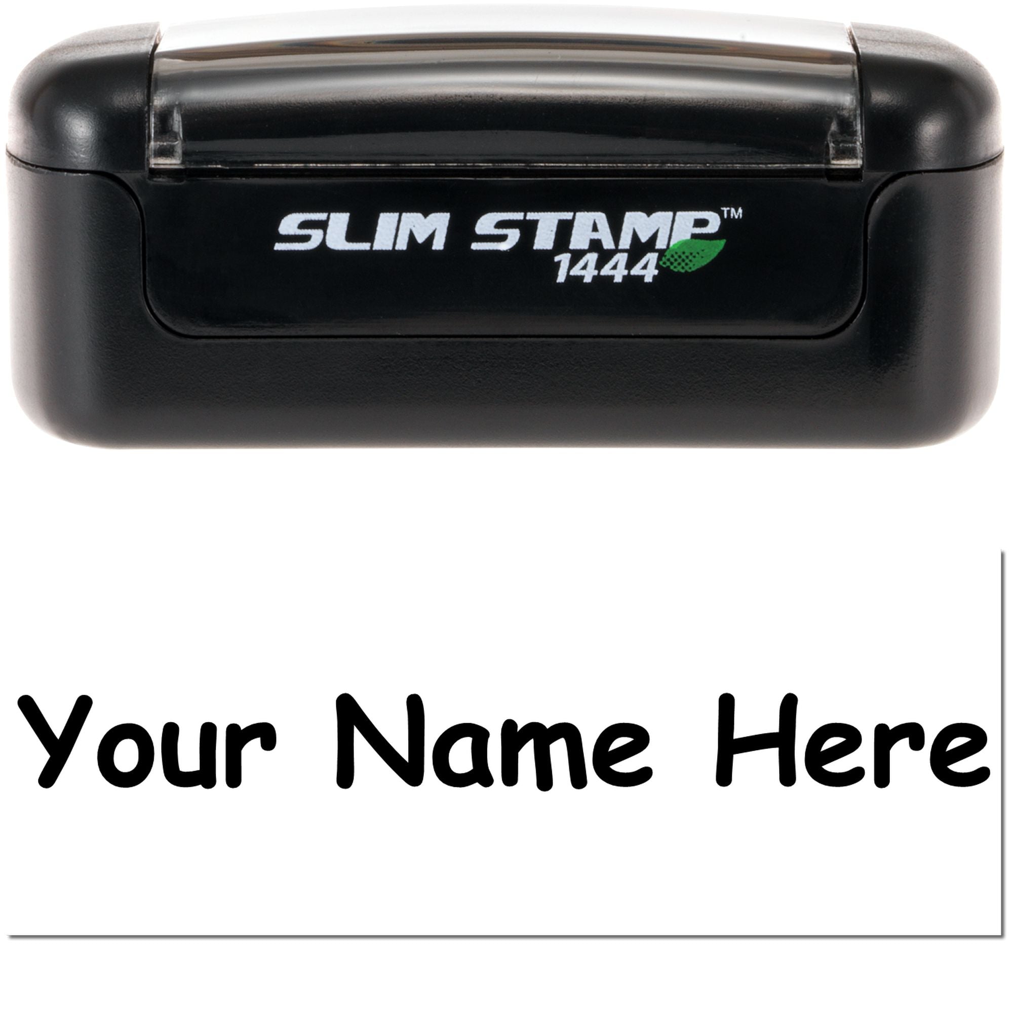 Slim Pre-Inked Comic Sans Customize Ink Stamper - Engineer Seal Stamps