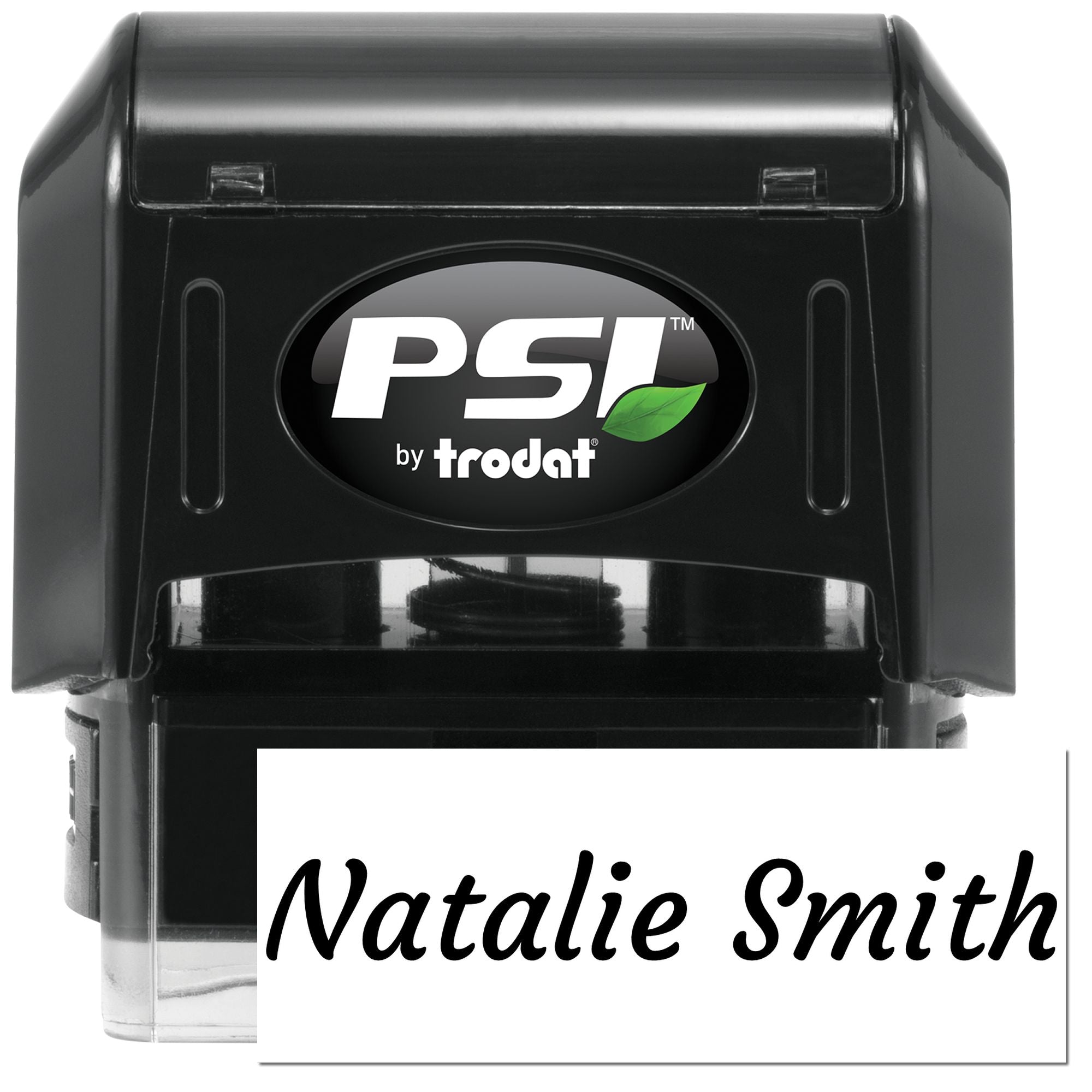 PSI Pre-Inked Courgette Business Signature Stamp - Engineer Seal Stamps