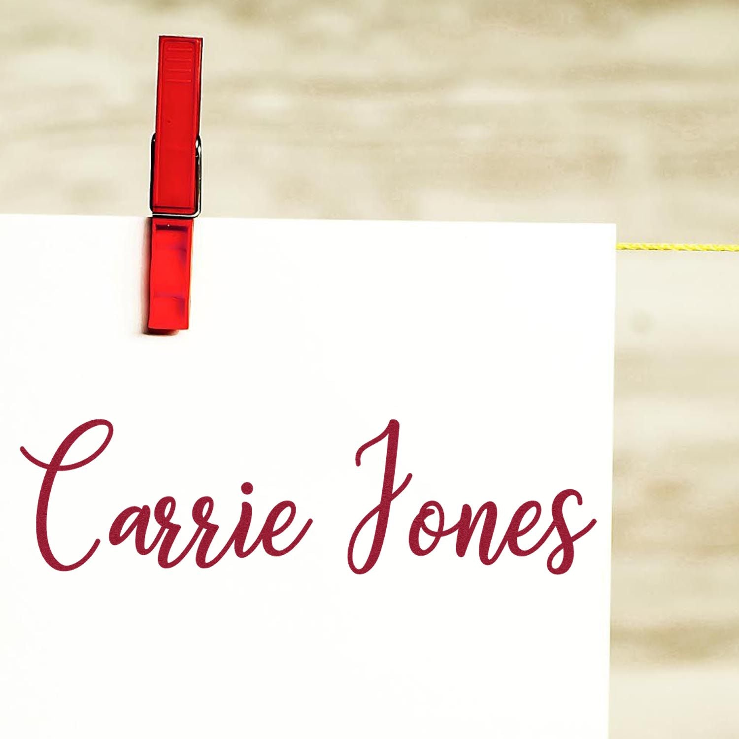 Wood Handle Fabulous Business Ink Stamp - Engineer Seal Stamps