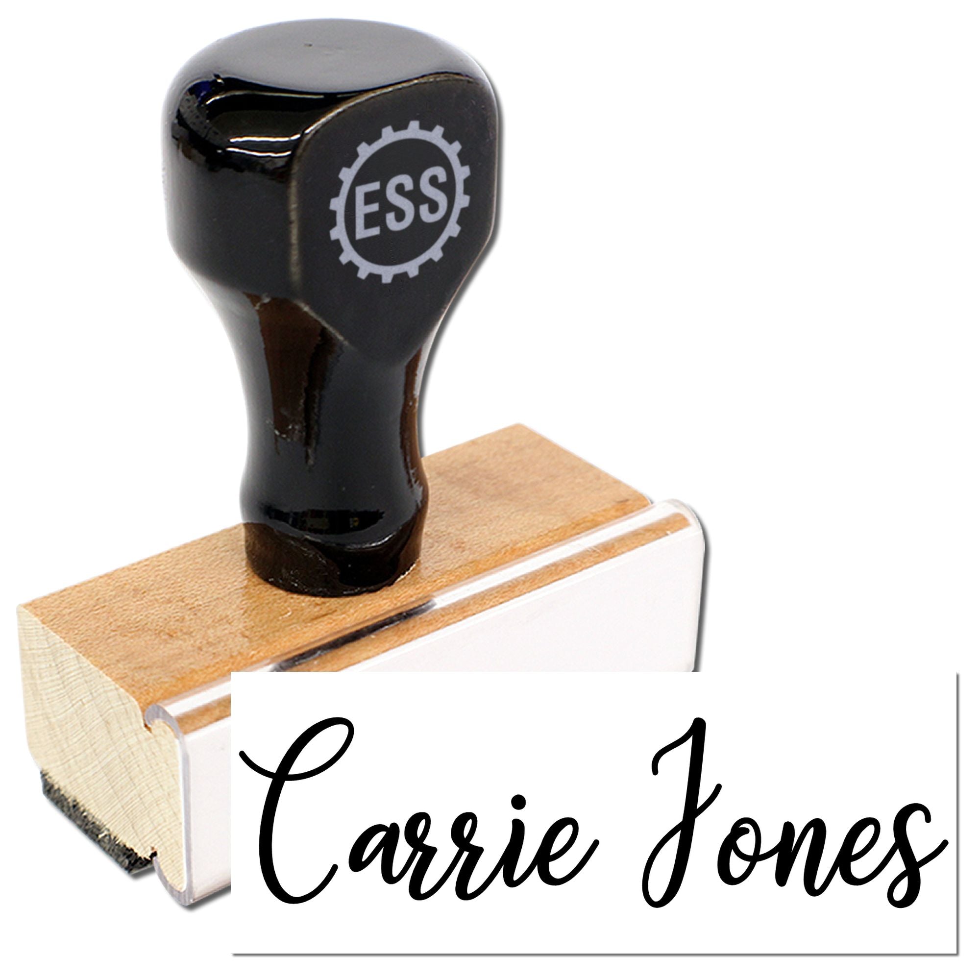 Wood Handle Fabulous Business Ink Stamp - Engineer Seal Stamps