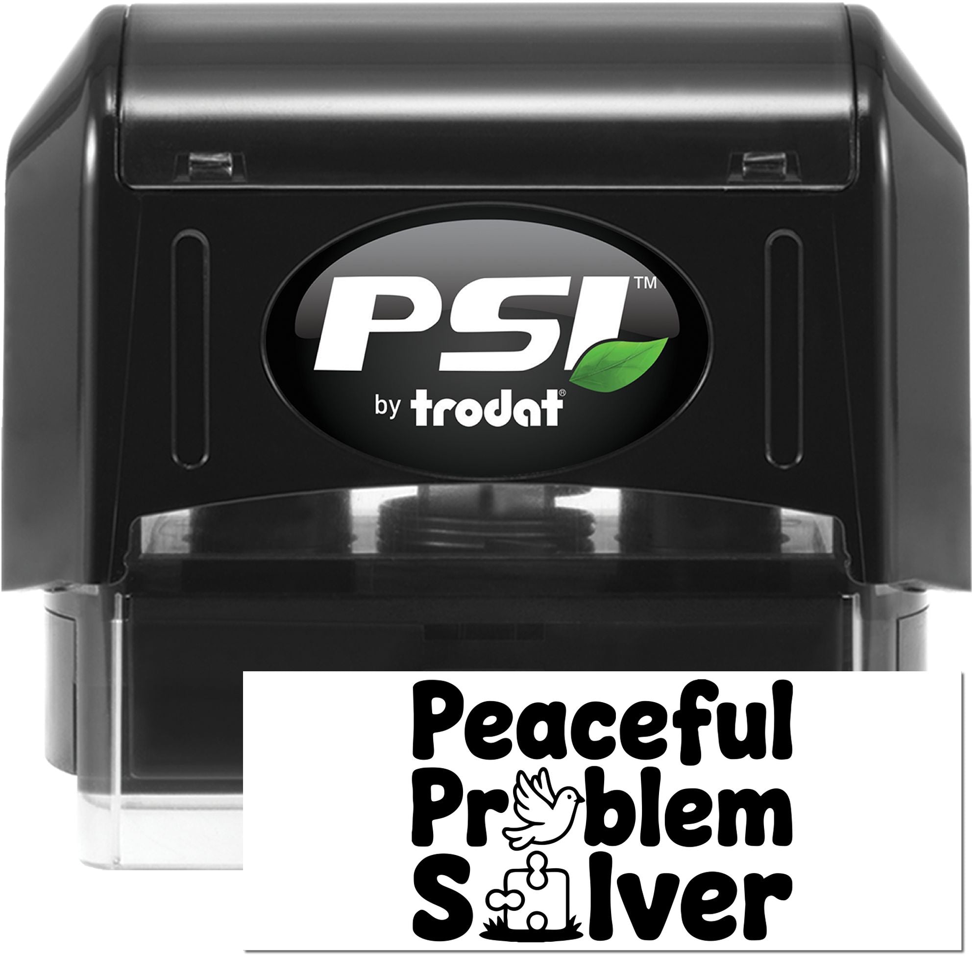 Peaceful Problem Solver Stamp, Teacher Marking Pre-Inked Stamp for ...