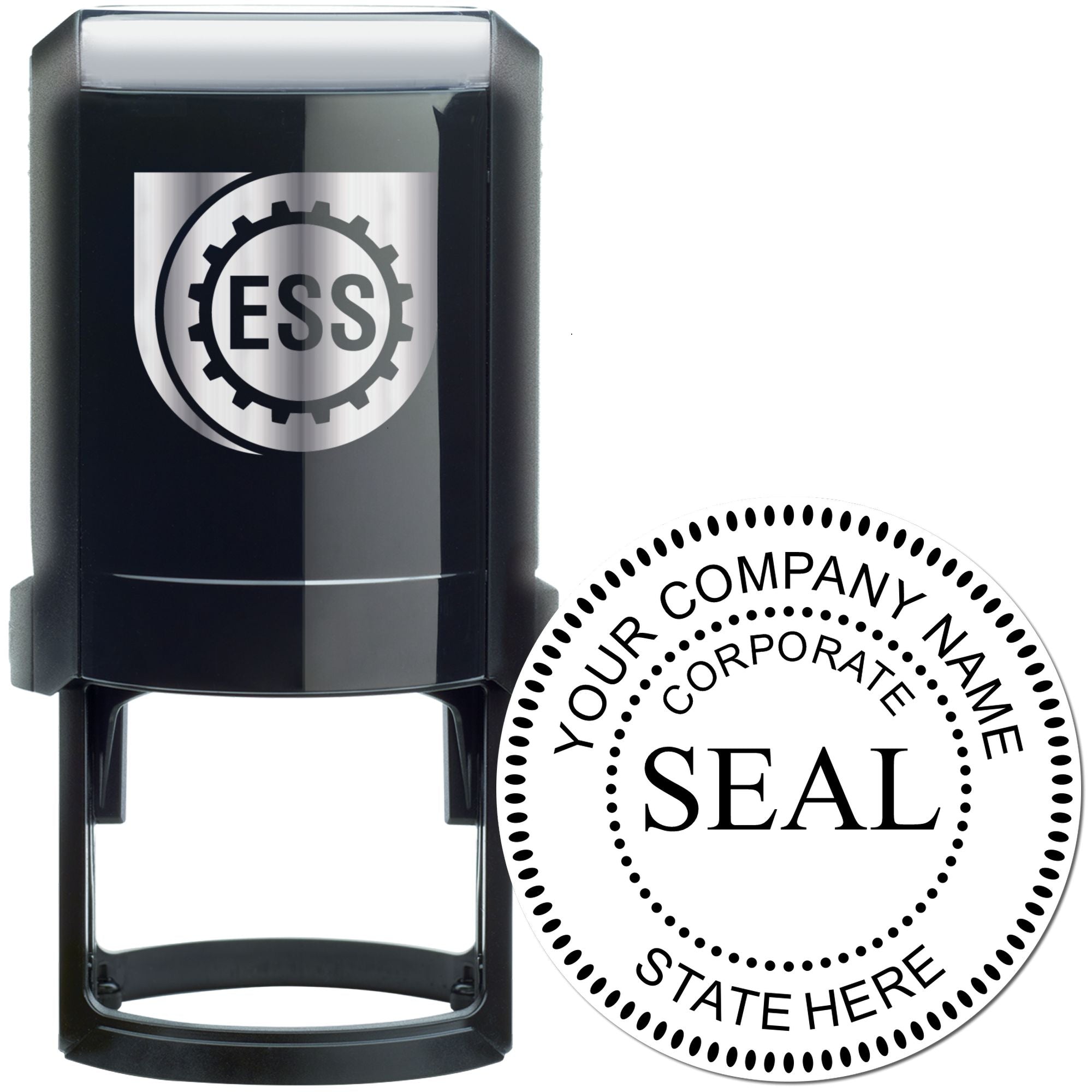 Self-Inking Corporate Seal Stamp - Engineer Seal Stamps