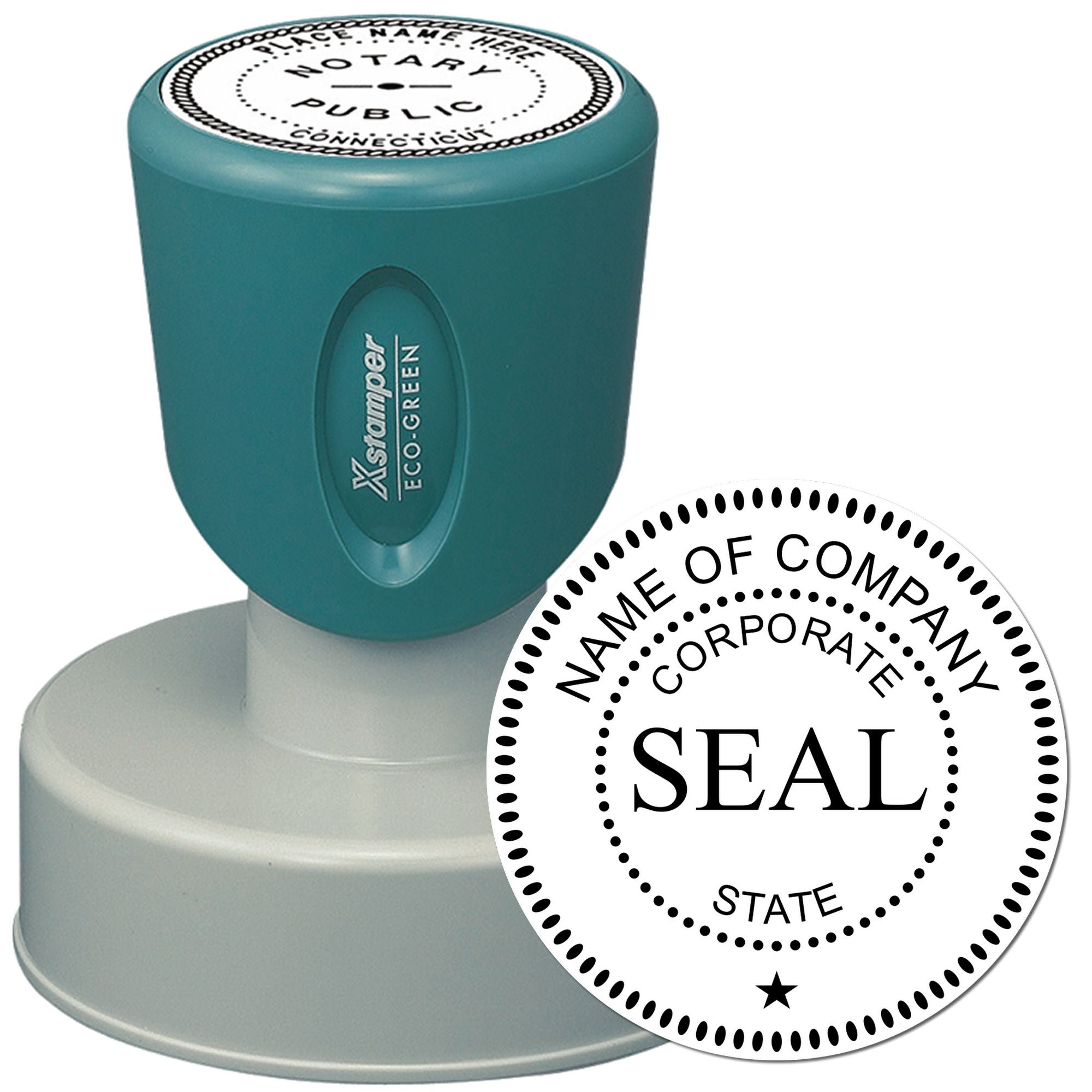 Xstamper Corporate Seal Stamp with Star - Engineer Seal Stamps