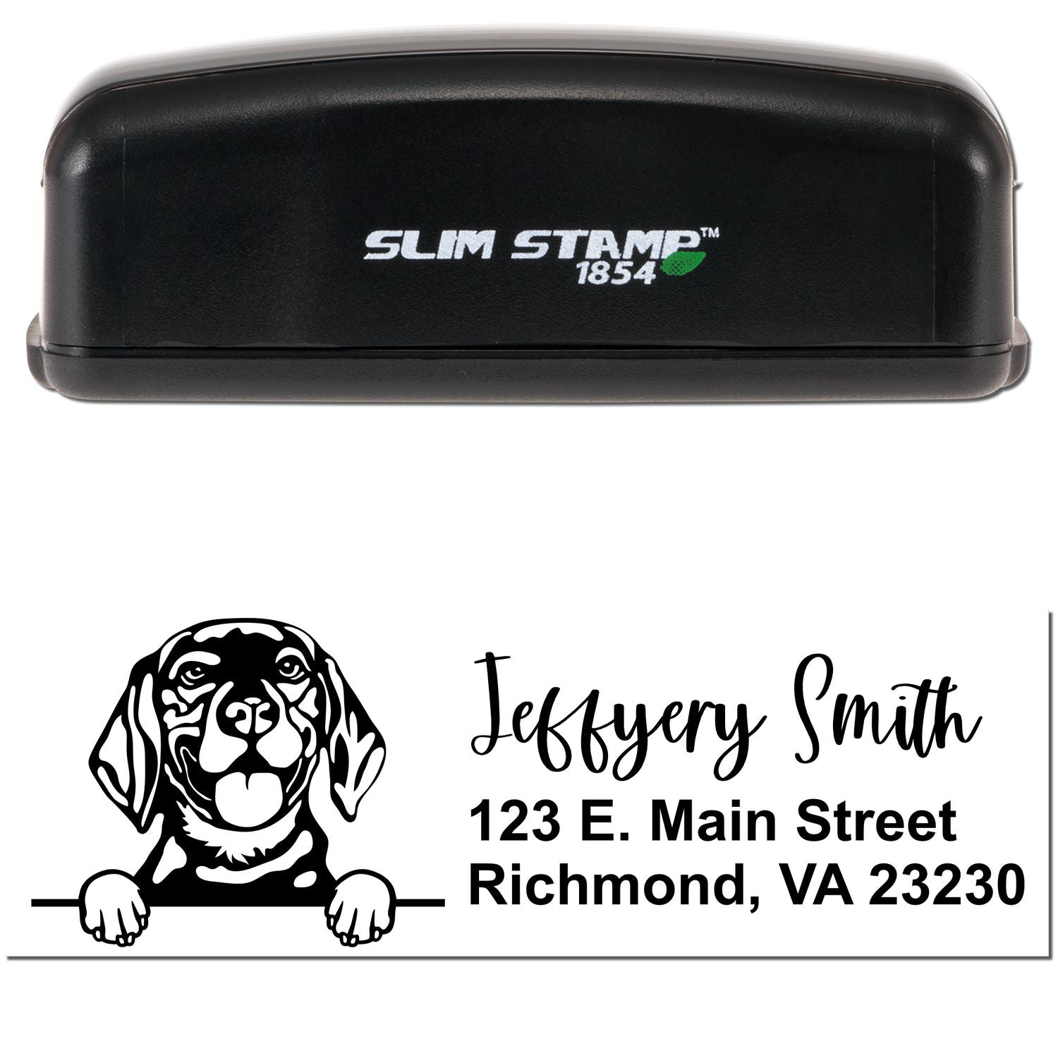 Slim Beagle Pre-Inked Customized Stamp - Engineer Seal Stamps
