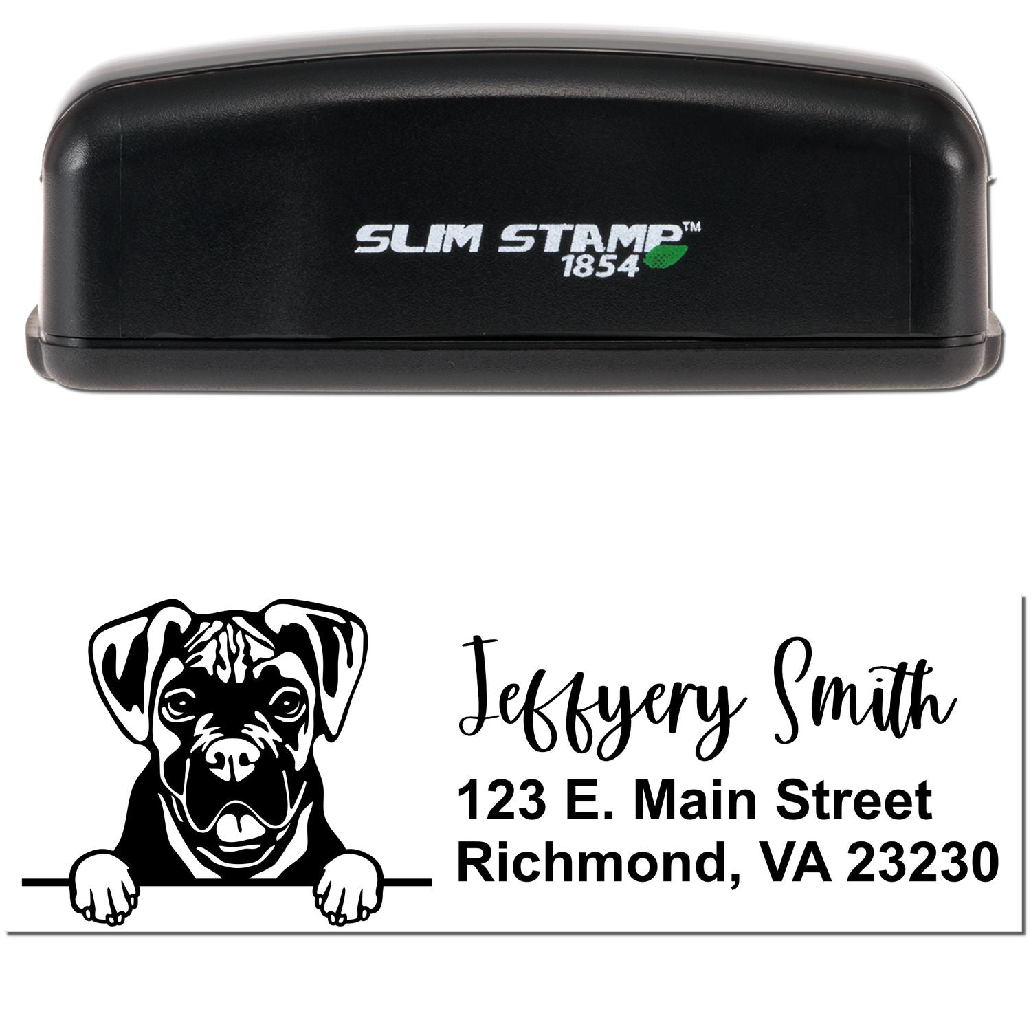 Slim Boxer Pre-Inked Customized Stamp - Engineer Seal Stamps