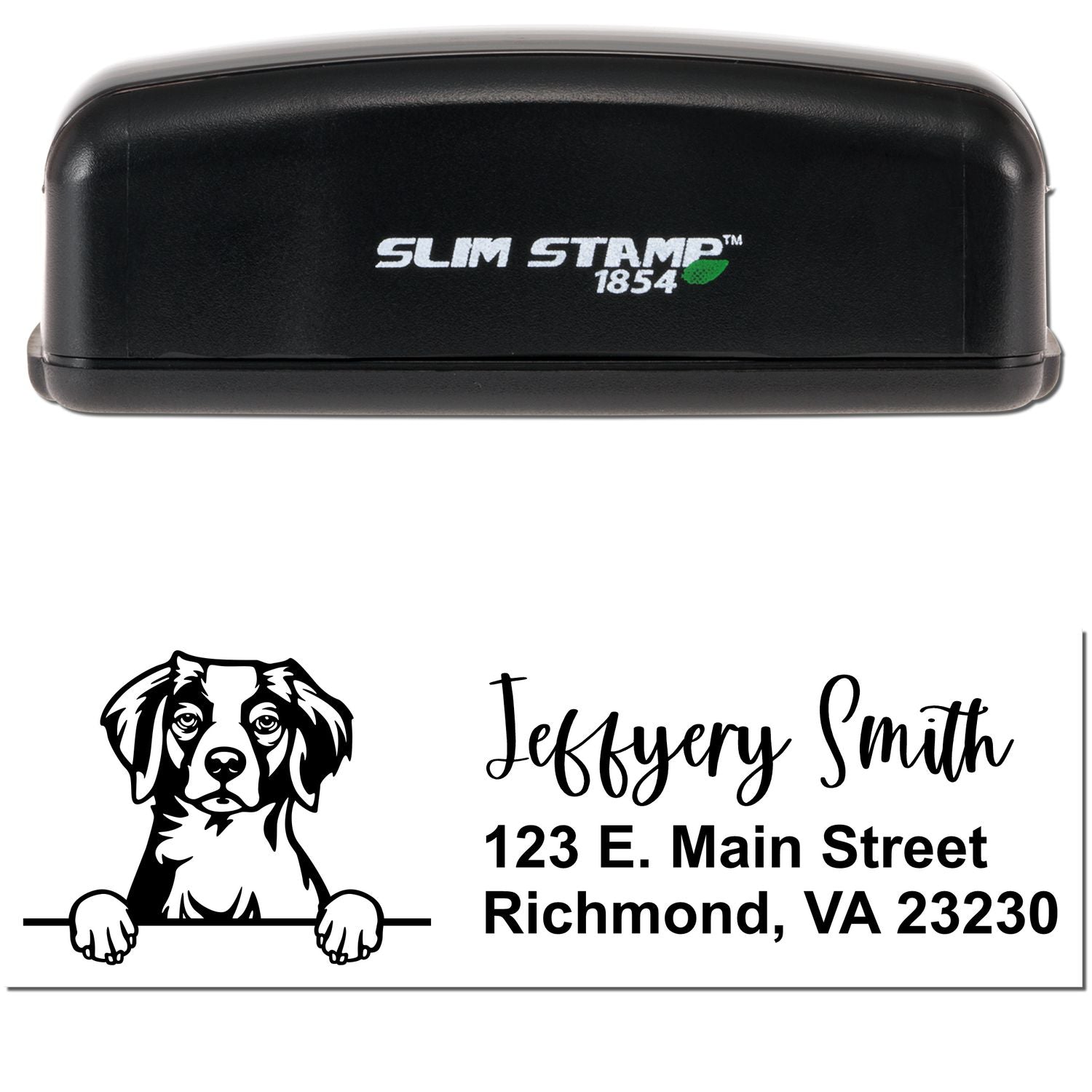Slim Brittany Pre-Inked Customized Stamp - Engineer Seal Stamps