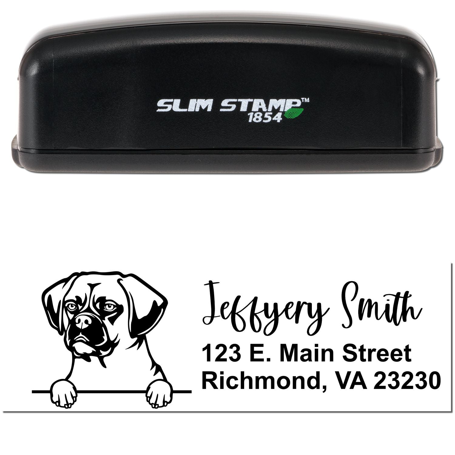 Slim Puggle Pre-Inked Customized Stamp - Engineer Seal Stamps