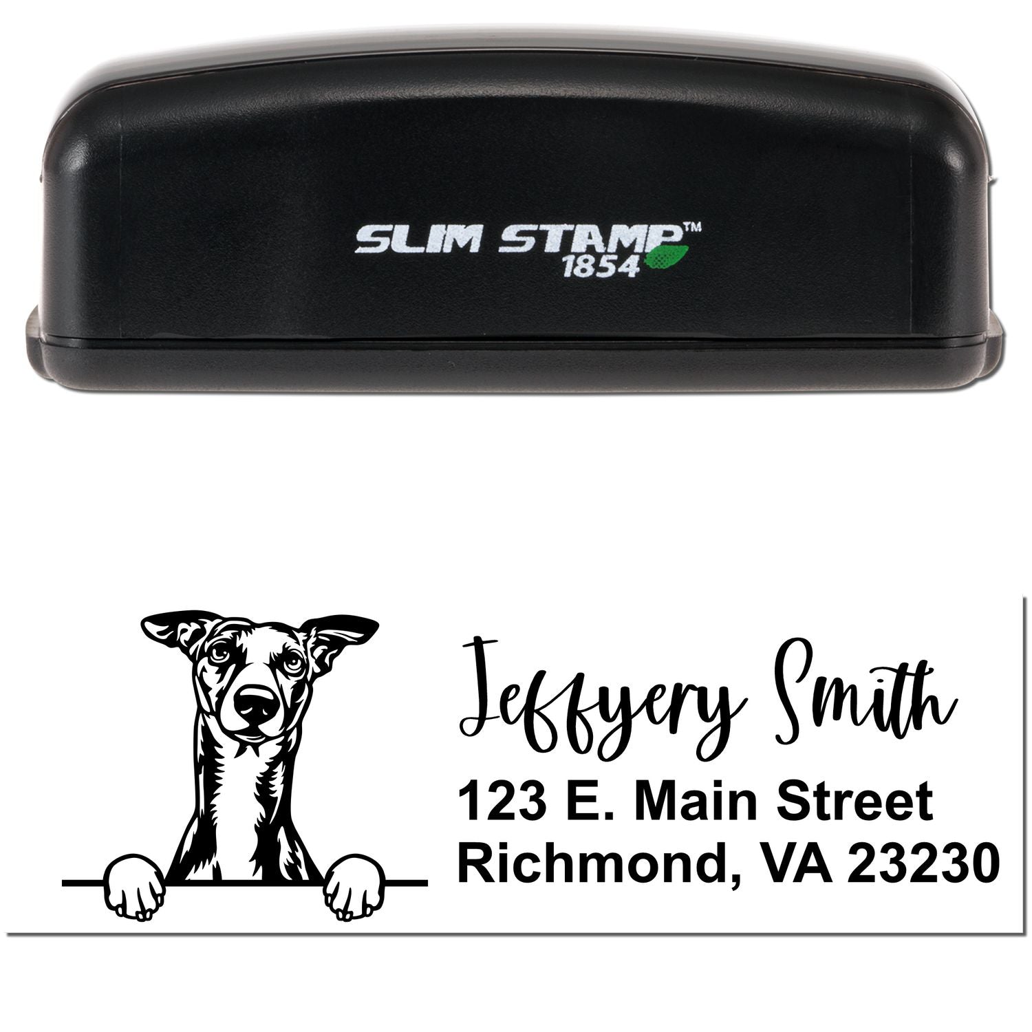 Slim Whippet Pre-Inked Customized Stamp - Engineer Seal Stamps