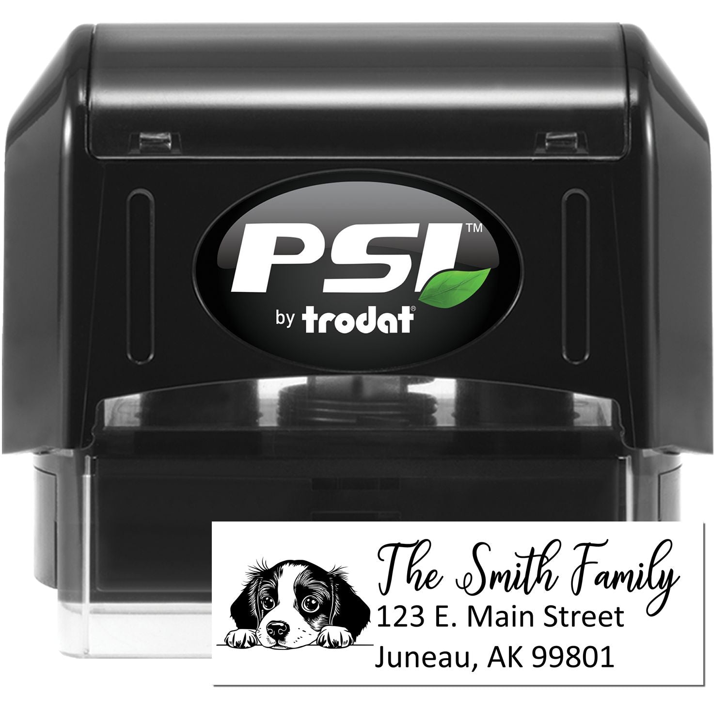 Brittany Pre-Inked Home Address Stamp - Engineer Seal Stamps