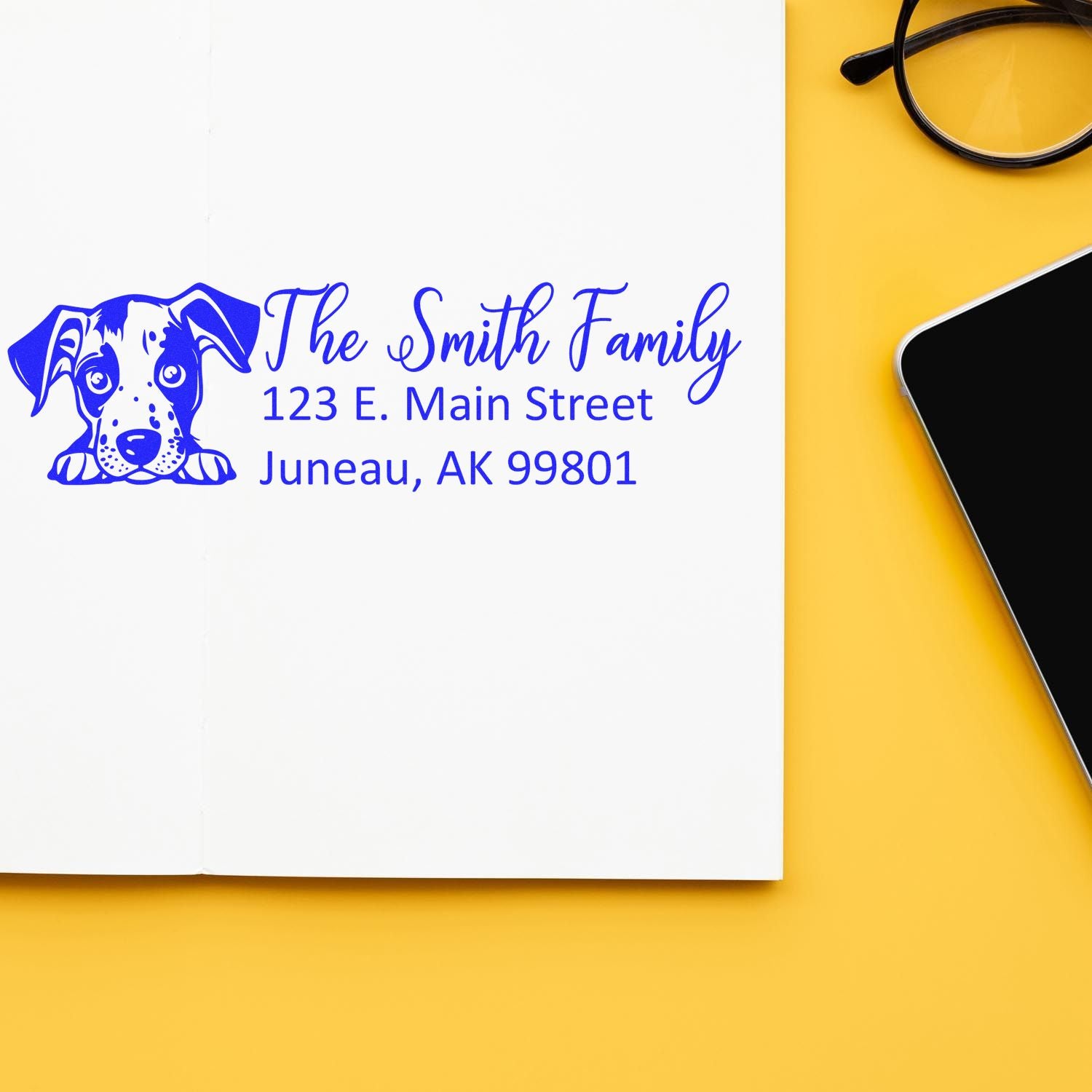 Customized Catahoula Self-Inking Home Address Stamp - Engineer Seal Stamps