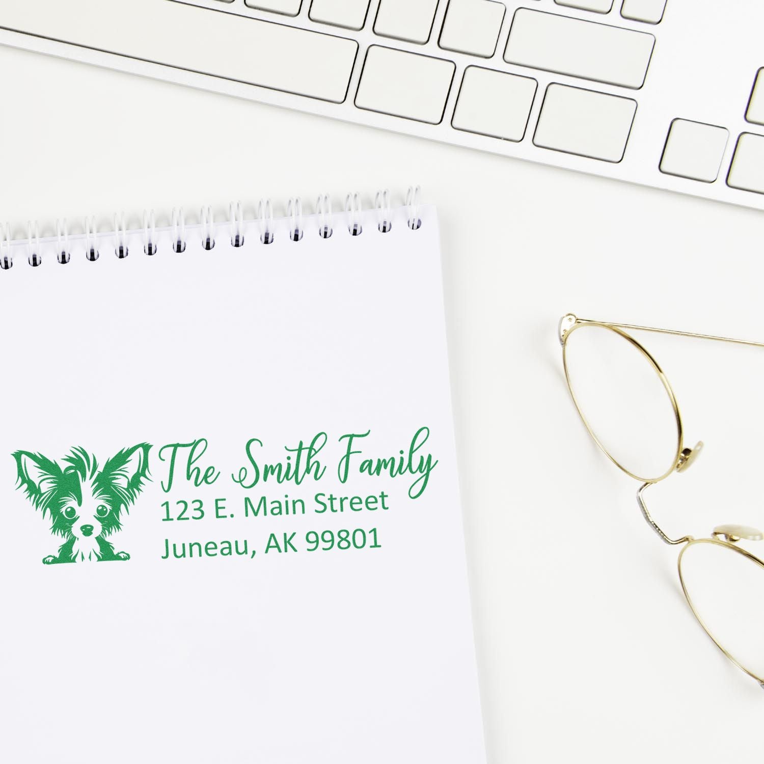 Chinese Crested Customized Address Stamp - Engineer Seal Stamps