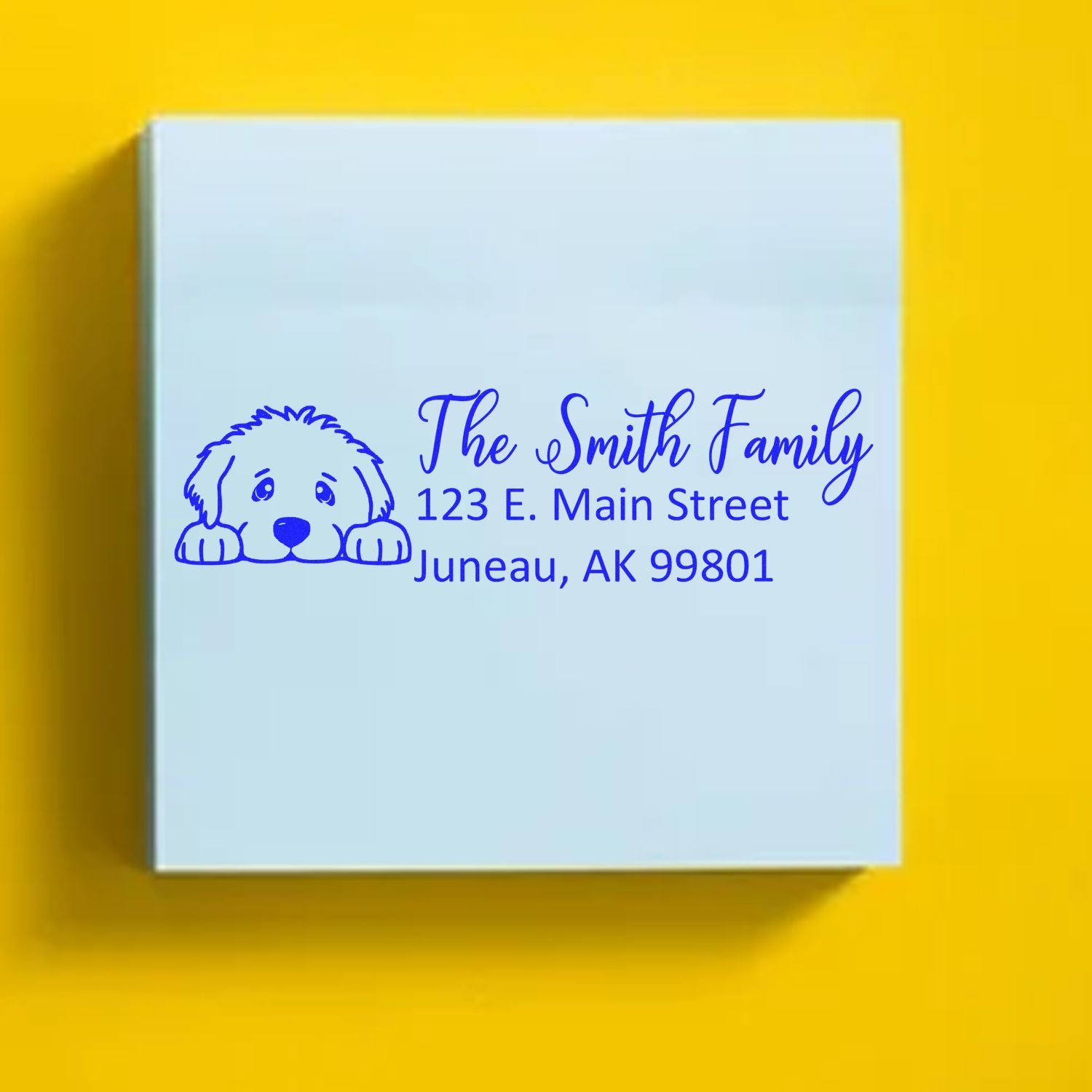 Customized Great Dane Self-Inking Home Address Stamp - Engineer Seal Stamps