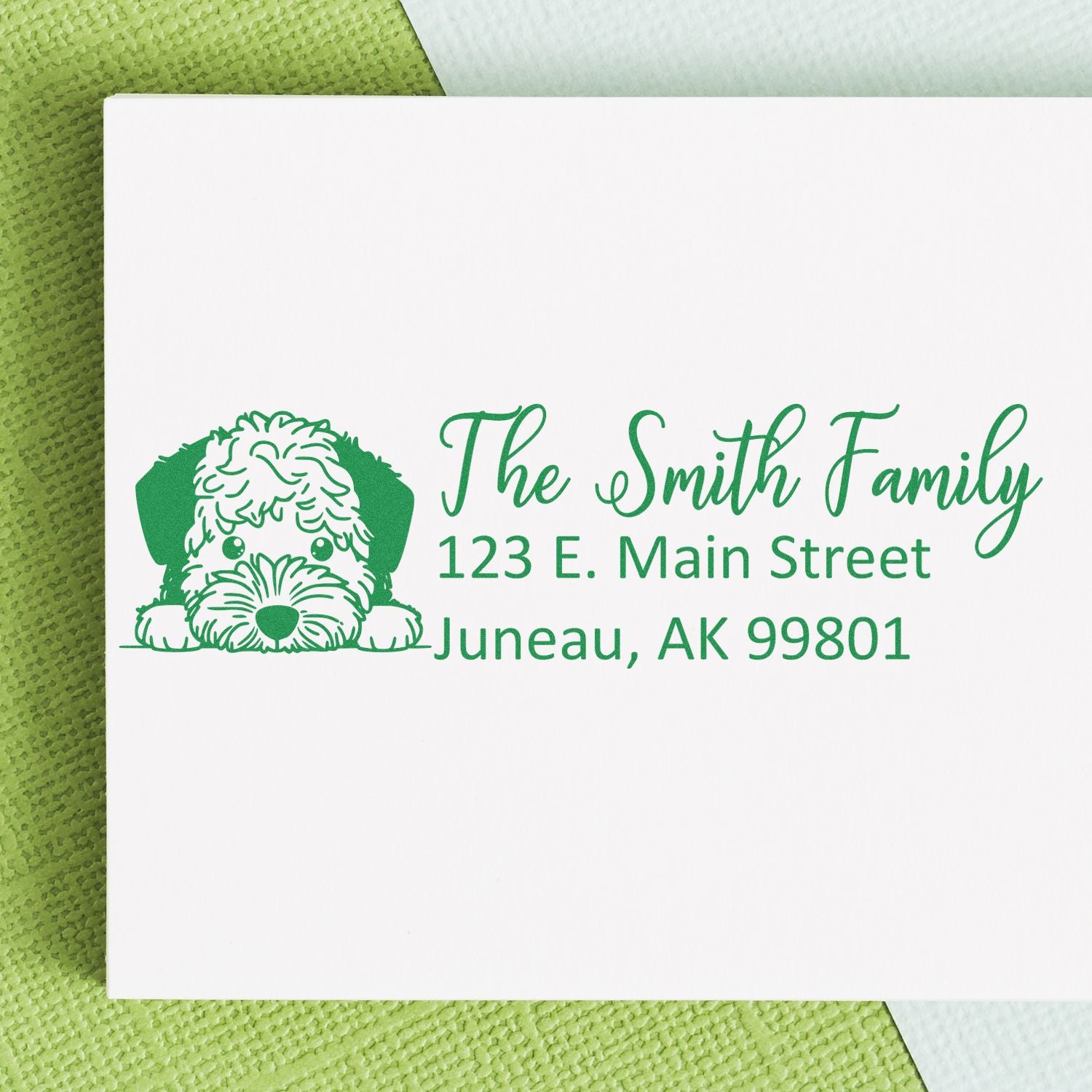 Lagotto Romagnolo Customized Address Stamp - Engineer Seal Stamps