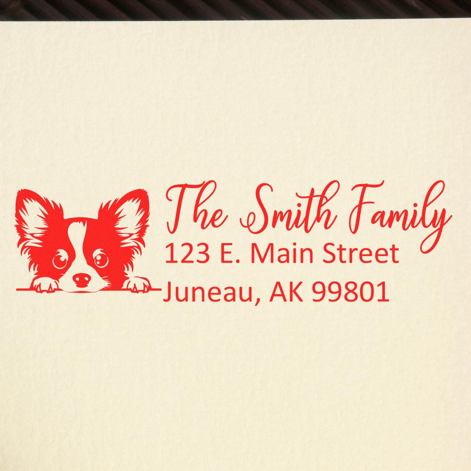 Papillon Customized Address Stamp - Engineer Seal Stamps