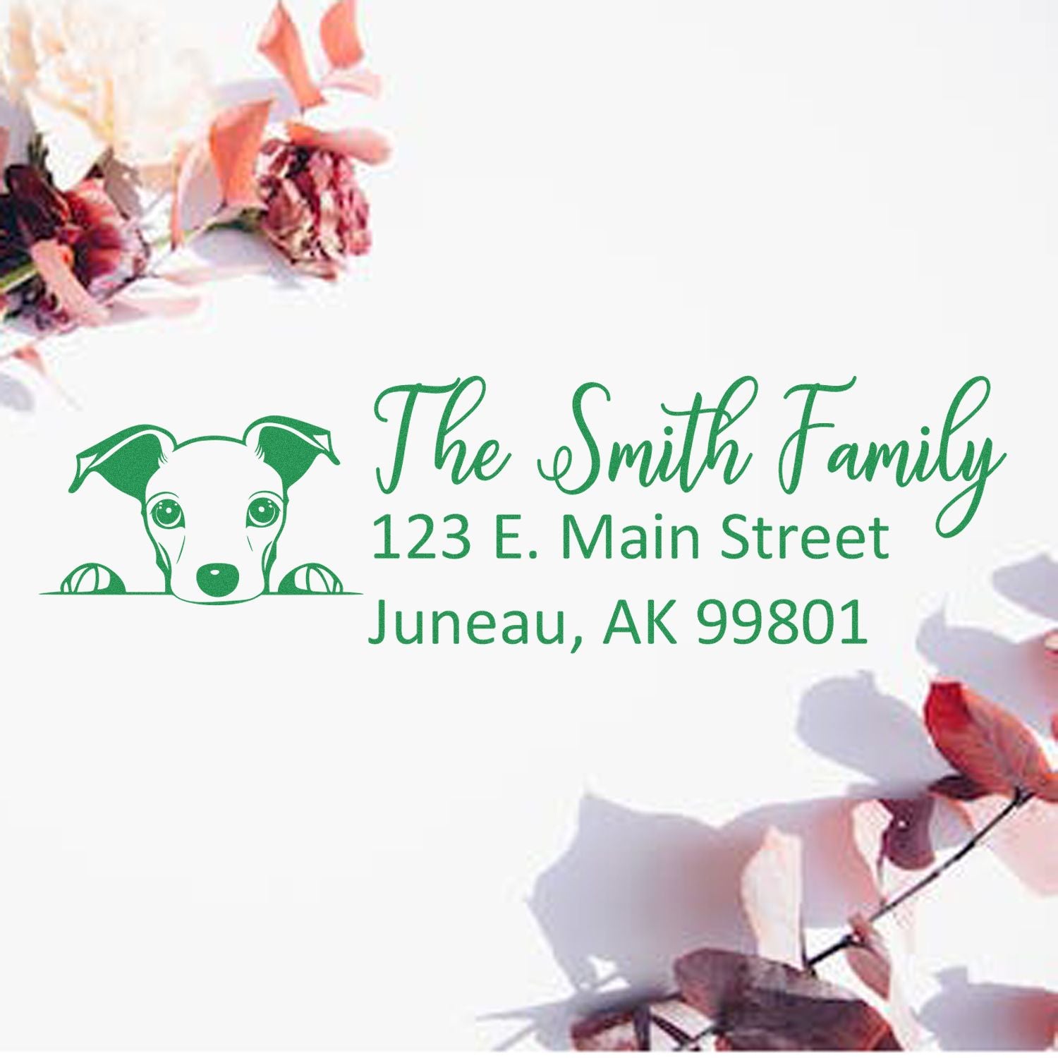 Whippet Customized Address Stamp - Engineer Seal Stamps