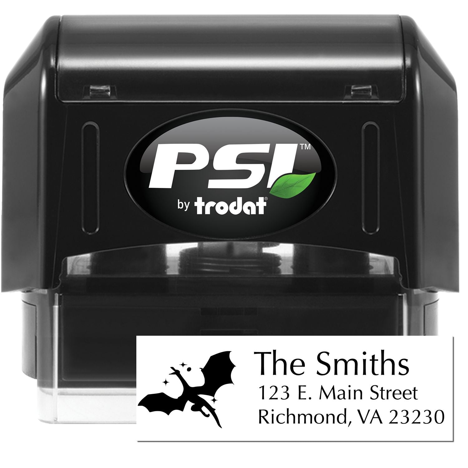 Ash Dragon Customizable Address Return Pre-Inked Stamp - Engineer Seal Stamps