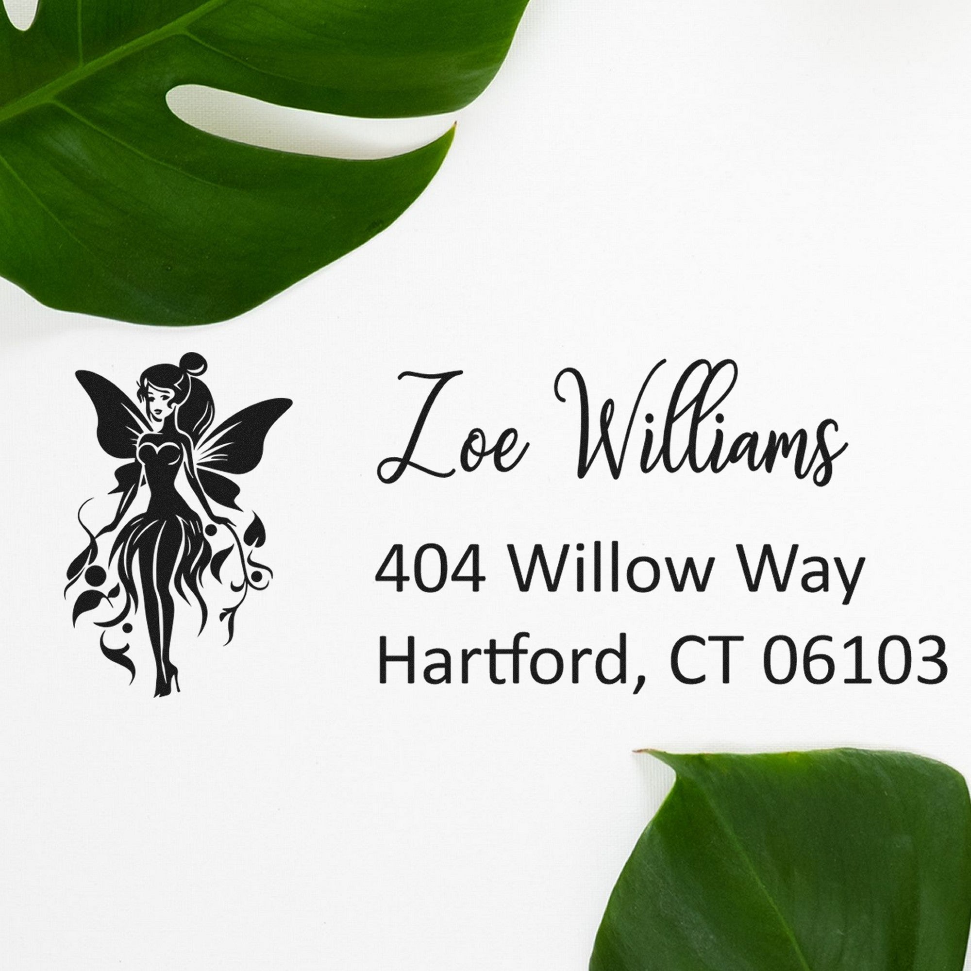 PSI Ethereal Moonbeam Magical Fairy Customized Mail Pre-Inked Stamp - Engineer Seal Stamps