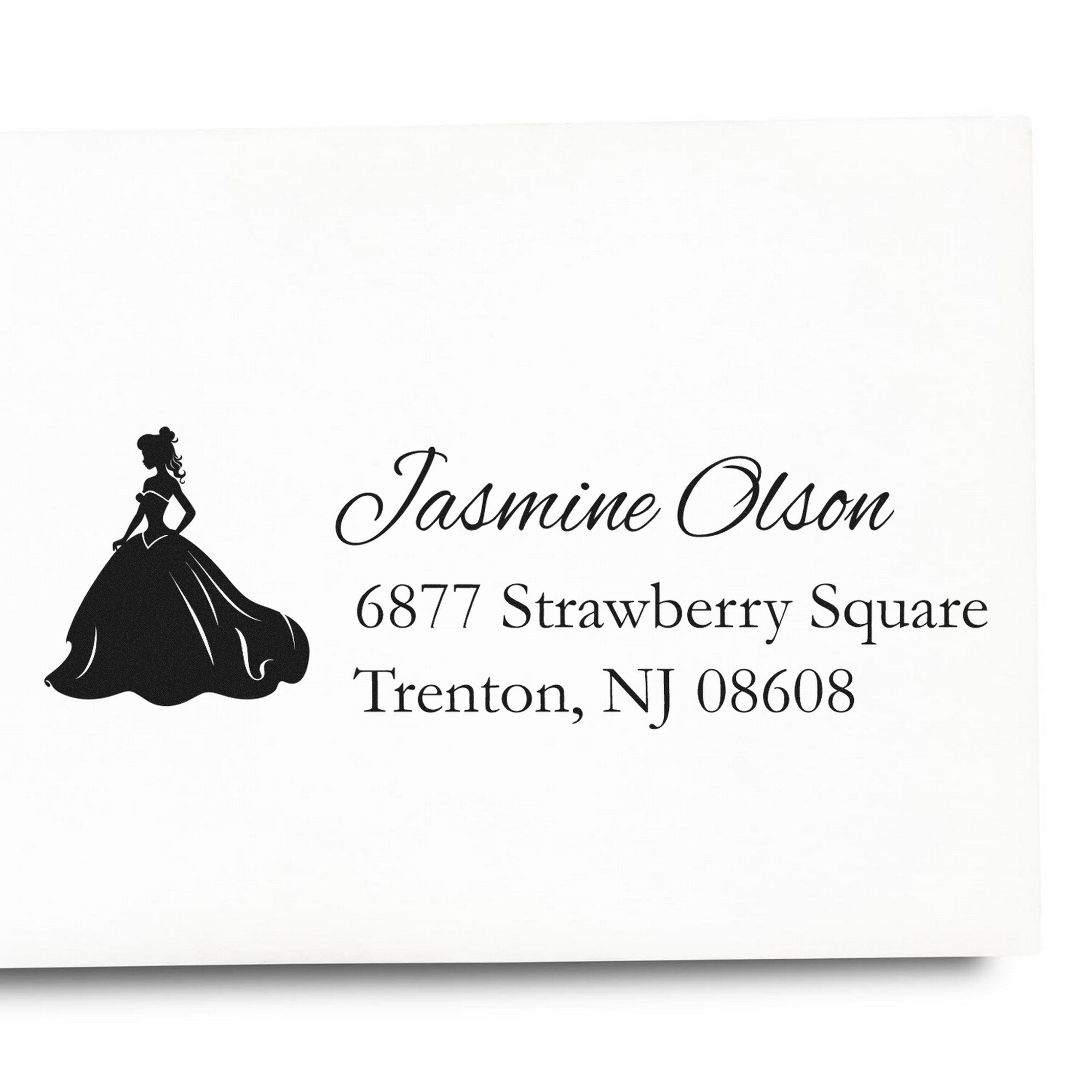 Fierce Rowena Princess Customize New Address Rubber Stamp - Engineer Seal Stamps