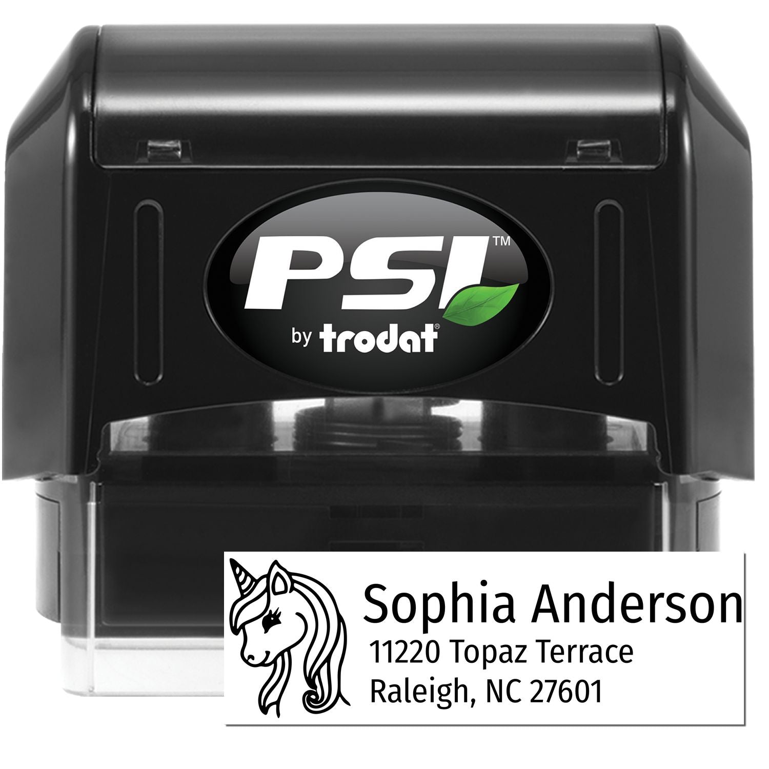 Radiant Starlight Mythical Unicorn Customize Mailing - Engineer Seal Stamps