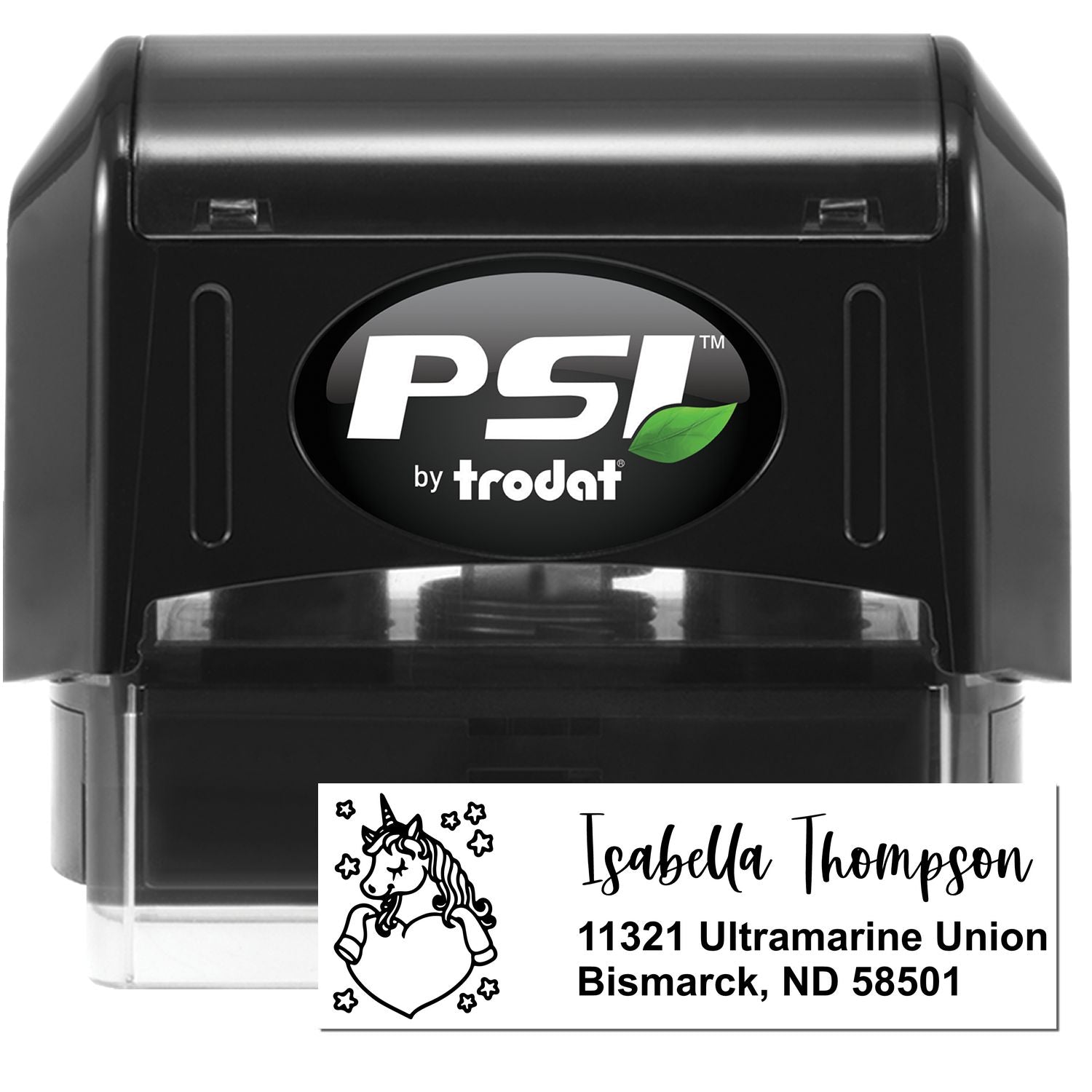 Mystic Moonbeam Mythical Unicorn Customize Mail - Engineer Seal Stamps