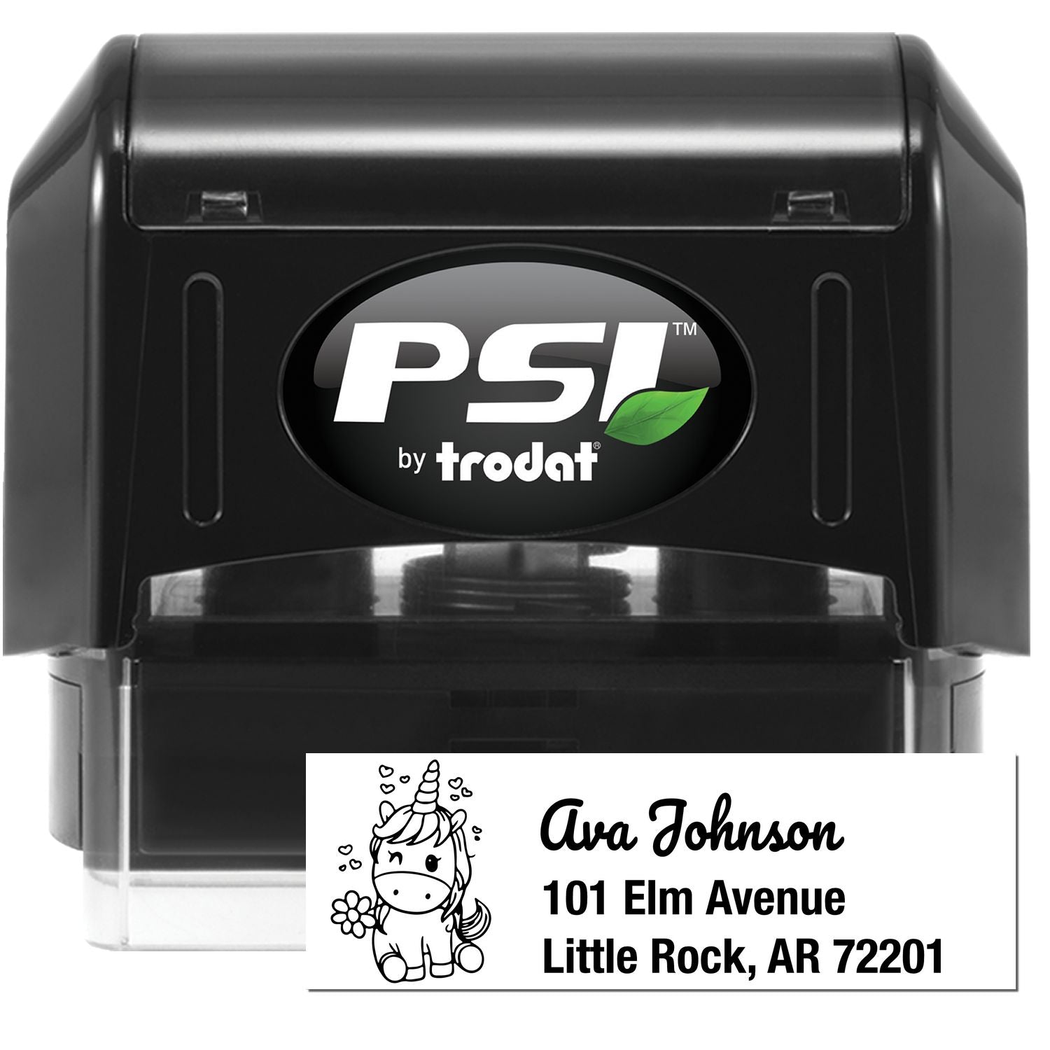 Majestic Mysticwind Mythical Unicorn Customize Mail Address - Engineer Seal Stamps