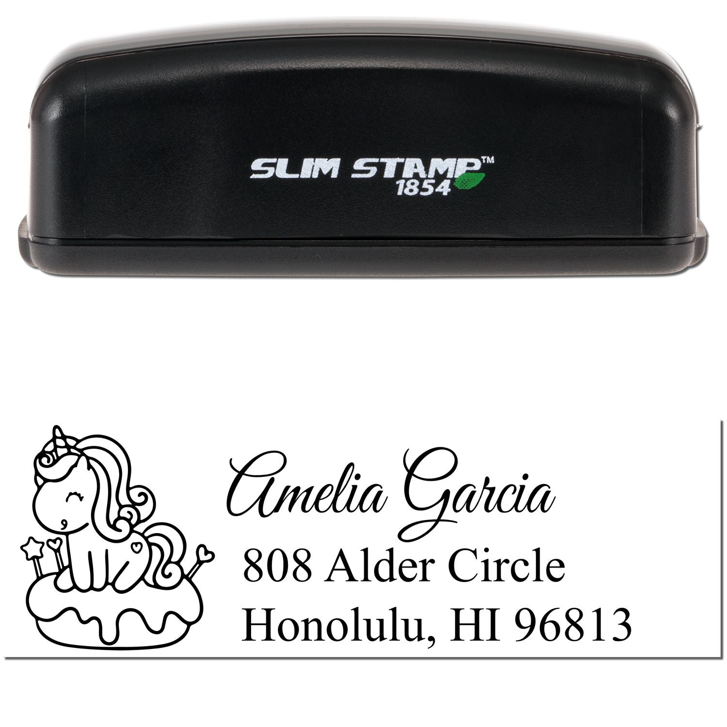 Dreamy Dreamwhisper Unicorn Customized Mail - Engineer Seal Stamps