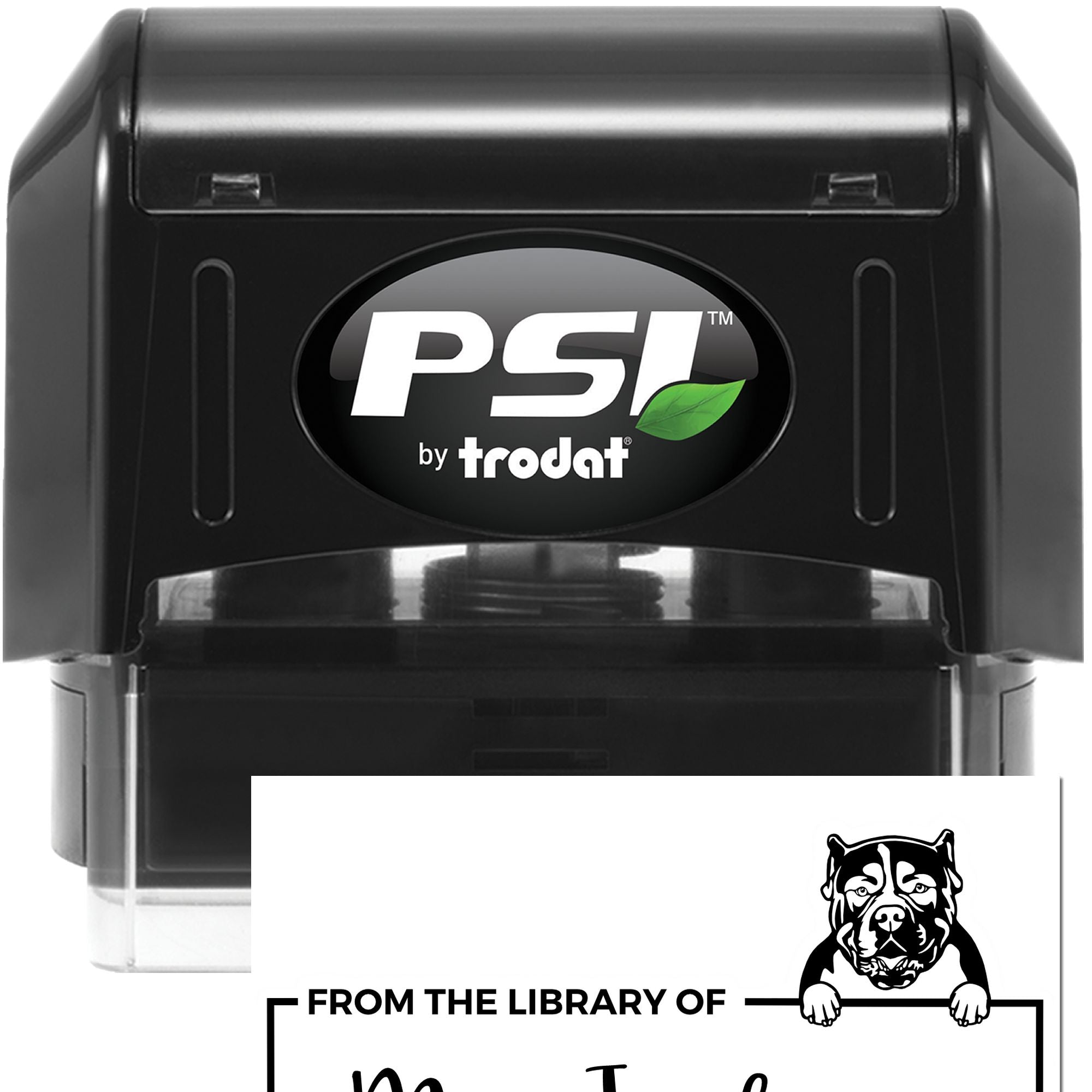 American Bulldog Custom Name Stamp - Engineer Seal Stamps