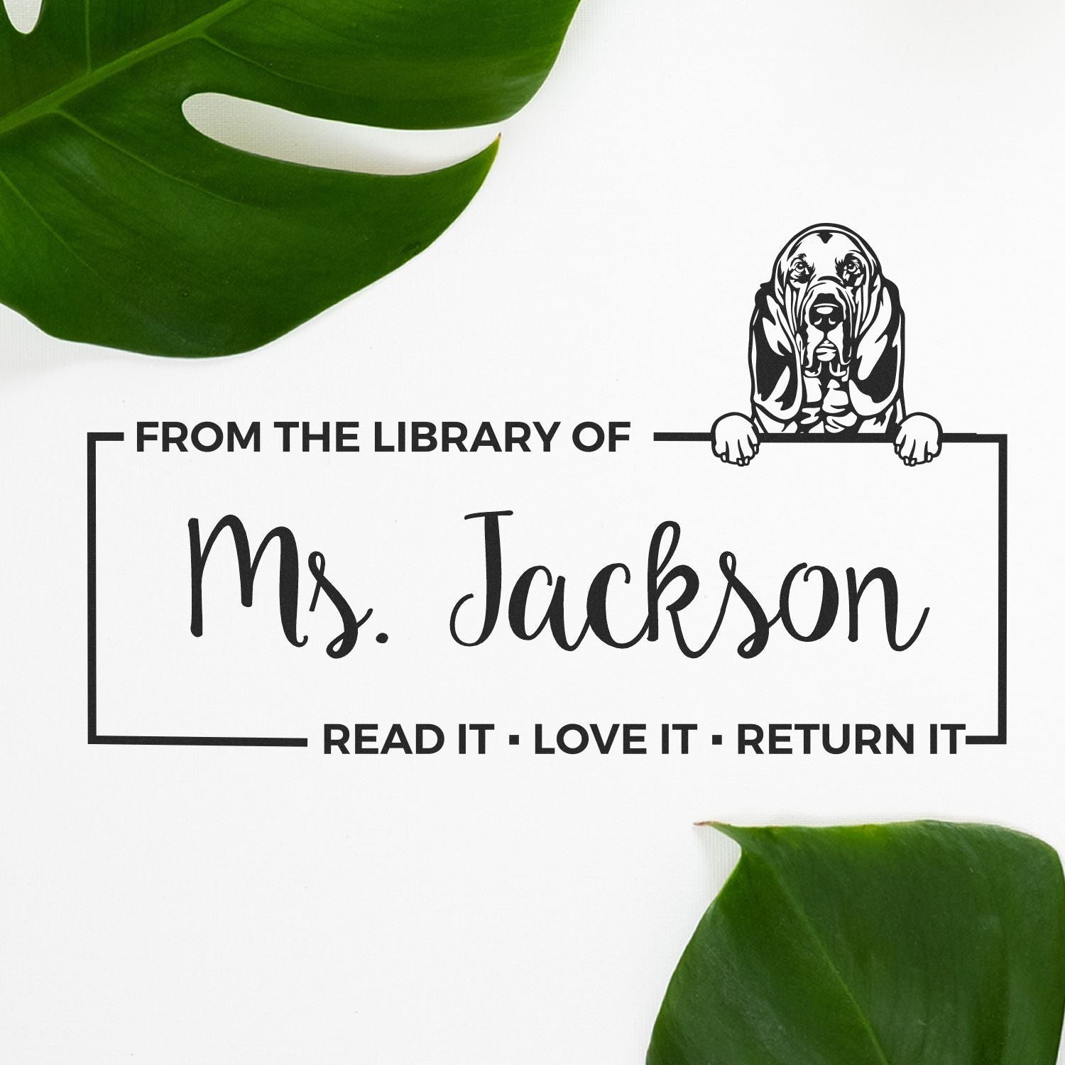 Bloodhounds Custom Custom Dog Library ? Stamp - Engineer Seal Stamps