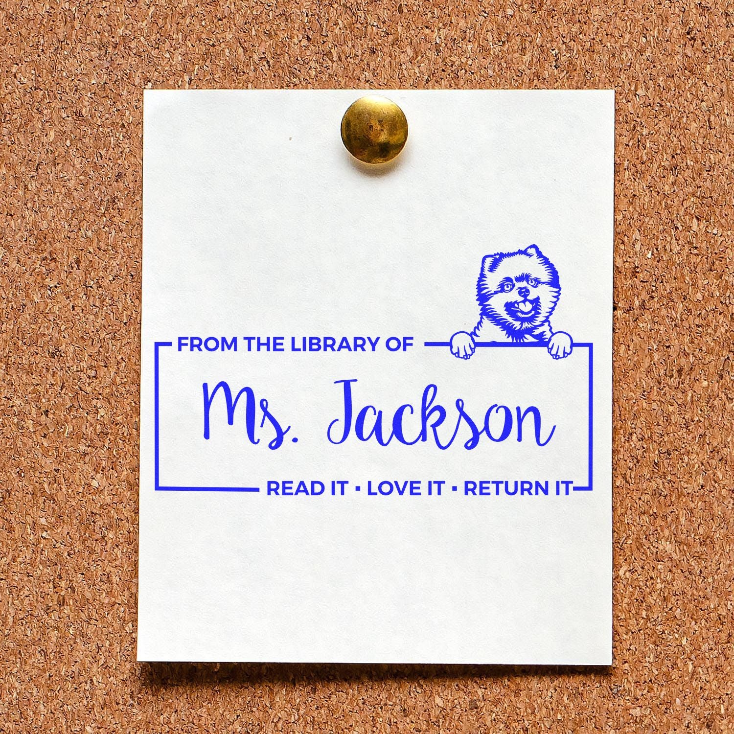 Pomeranians Custom Resource Stamp - Engineer Seal Stamps