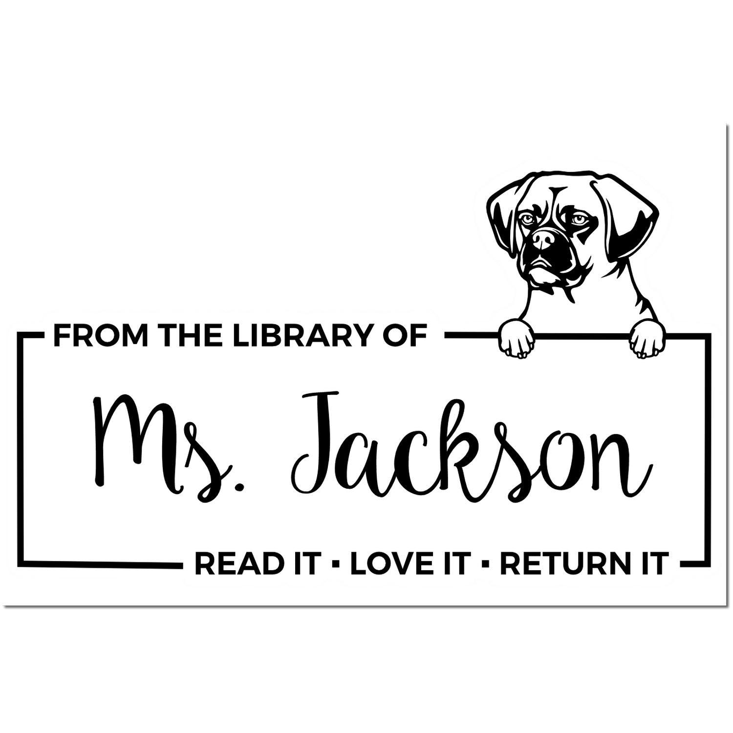 Puggle Custom School Ideas Stamp - Engineer Seal Stamps