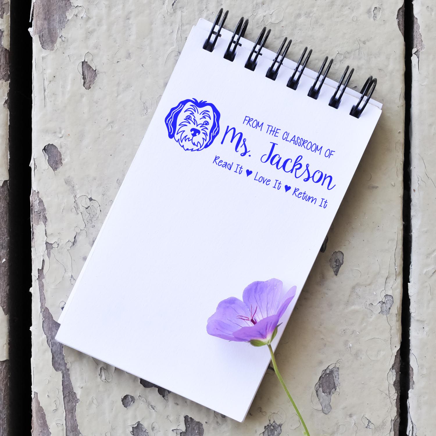 Sheepadoodle Custom Read It Return It Stamp Pre-Inked - Engineer Seal Stamps