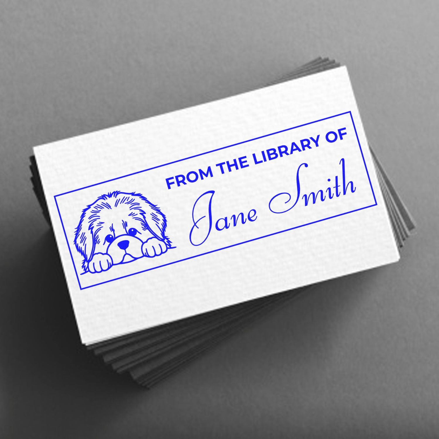 Newfoundland Self-Inking Custom Stamp For Books - Engineer Seal Stamps