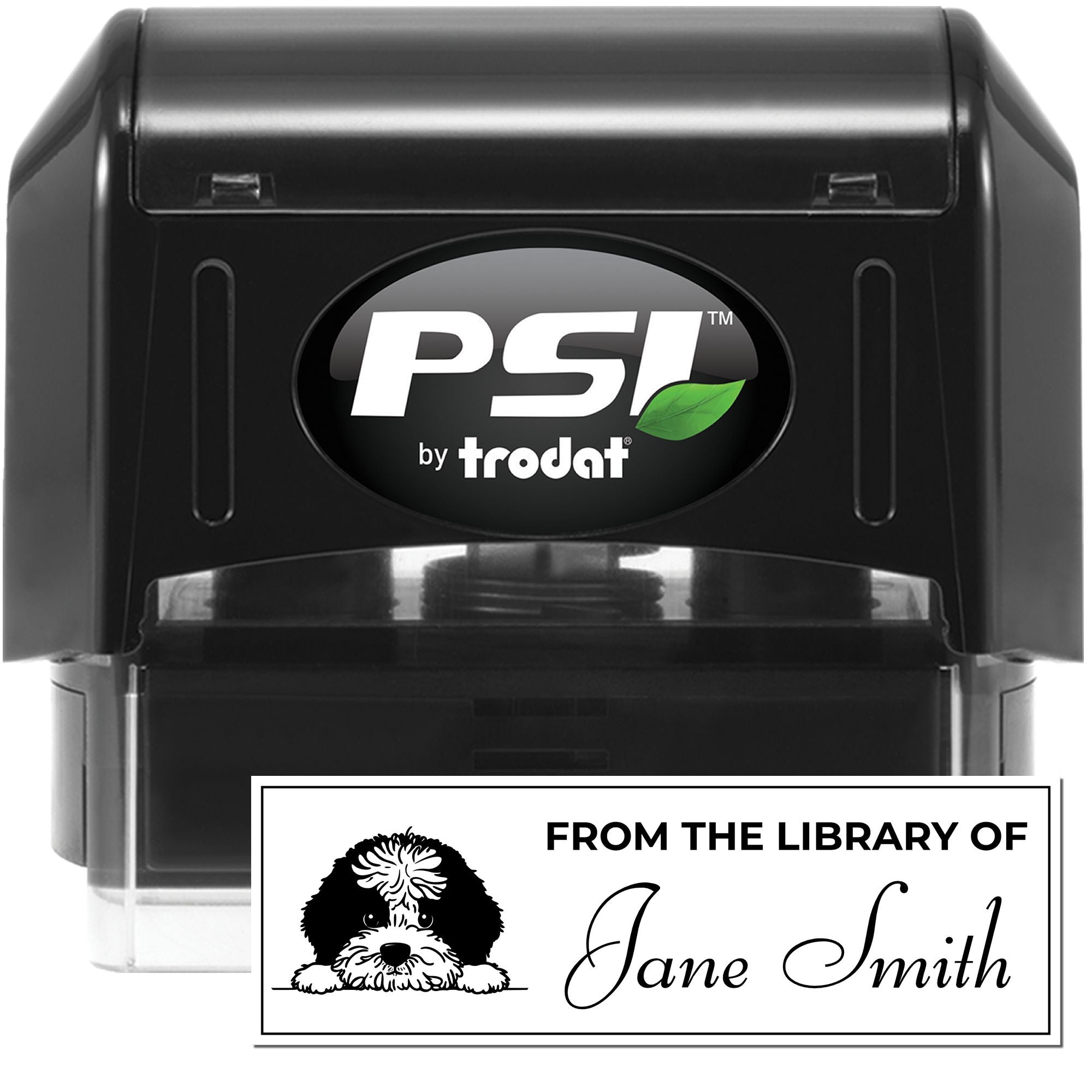 Pre-Inked Portuguese Water Dog Gift For Reader Custom Stamp - Engineer Seal Stamps