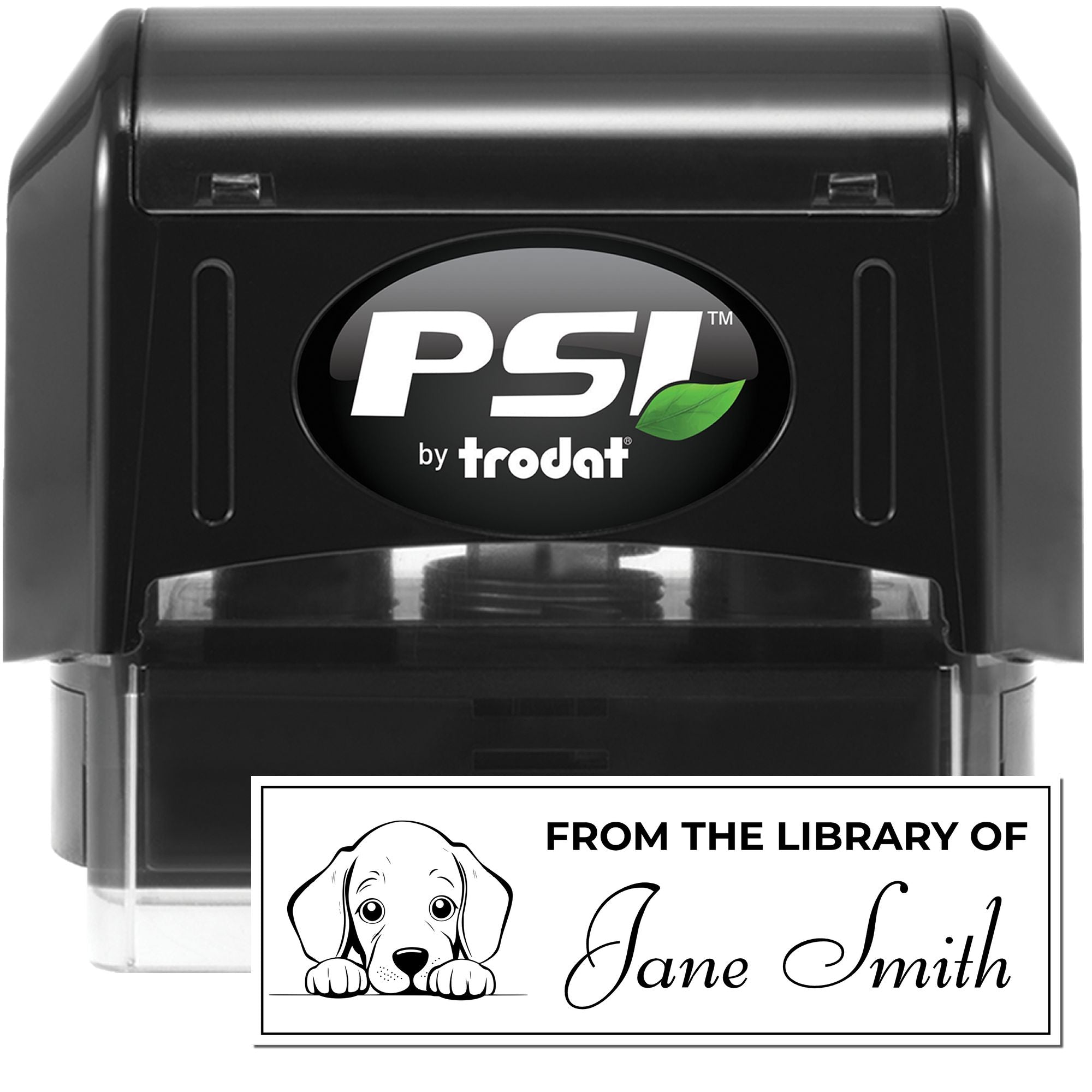 Pre-Inked Weimaraner Custom Stamp For Books - Engineer Seal Stamps