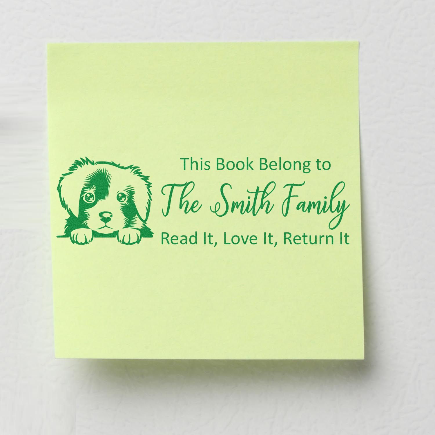 Slim Nova Scotia Duck Tolling Retriever Customizable Dog-Themed Library Stamper - Engineer Seal Stamps