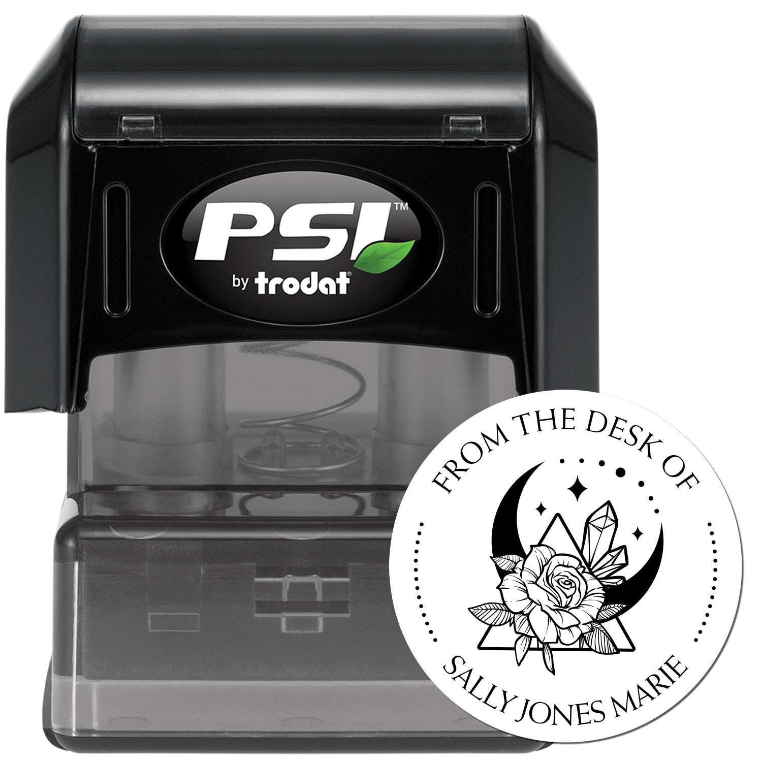 PSI Pre-Inked Exquisite Luna Personalized Belongs To Stamp - Engineer Seal Stamps