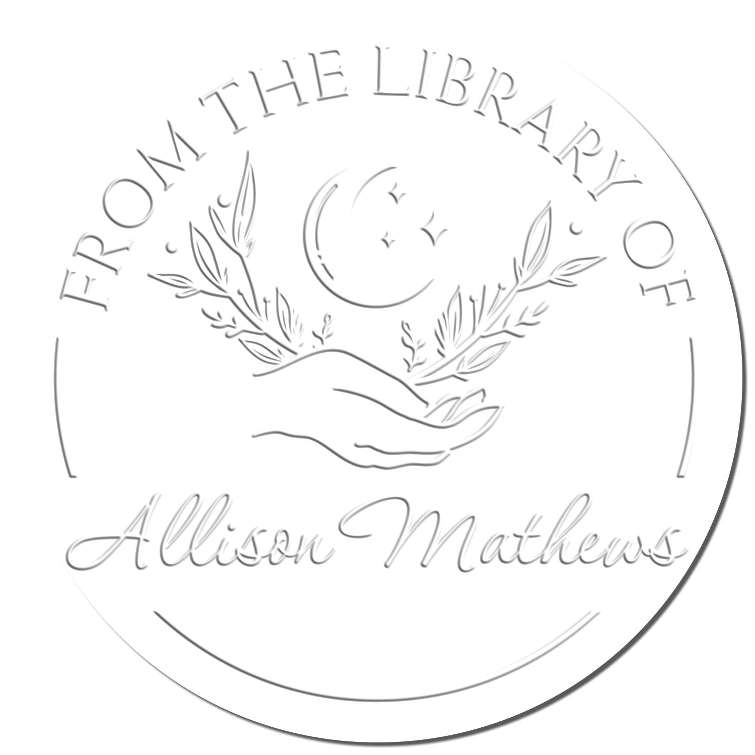 Hybrid Luminous Luna Personalized Library Of Seal Press - Engineer Seal Stamps