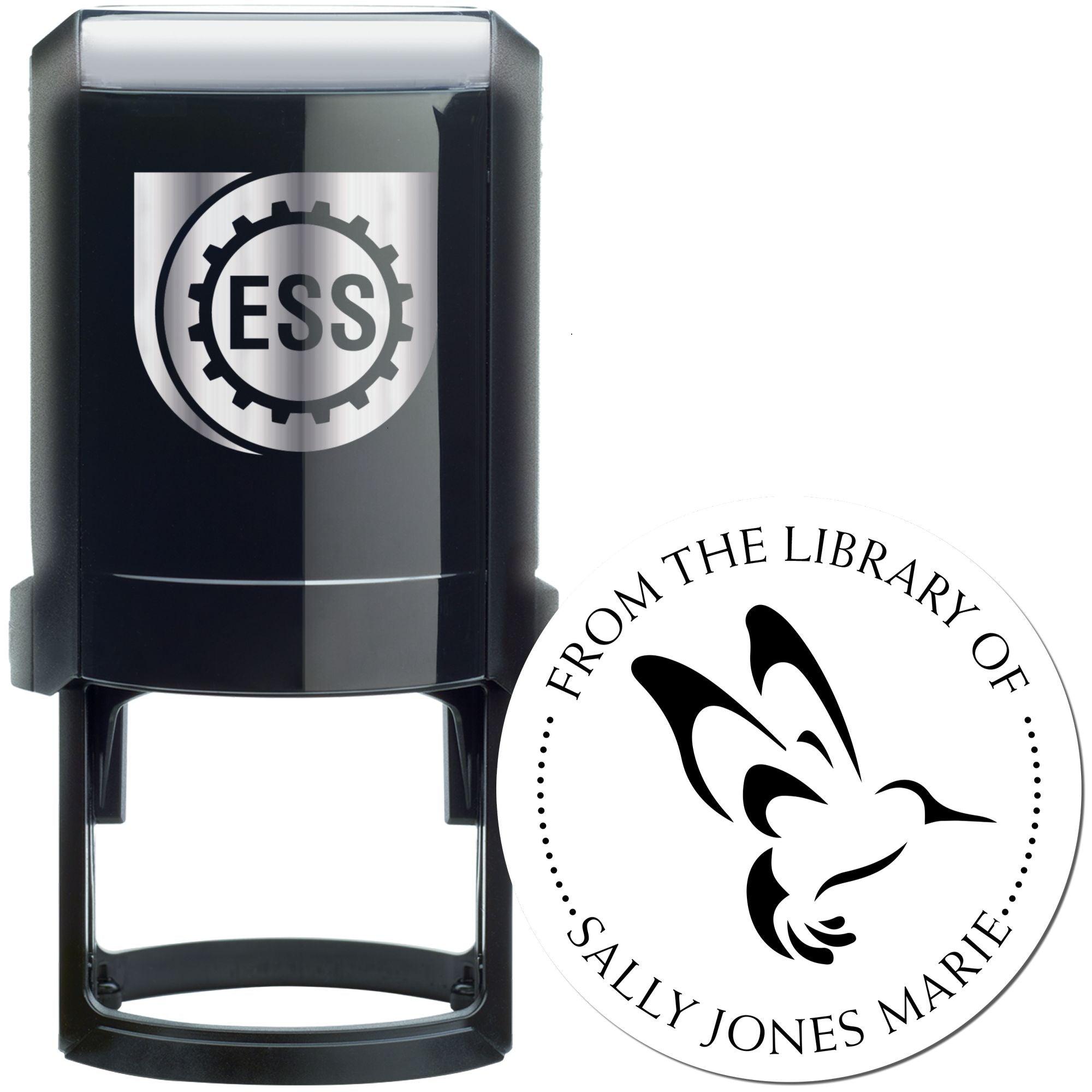 Agile Hummingbird Self-Inking Custom Book Stamp - Engineer Seal Stamps