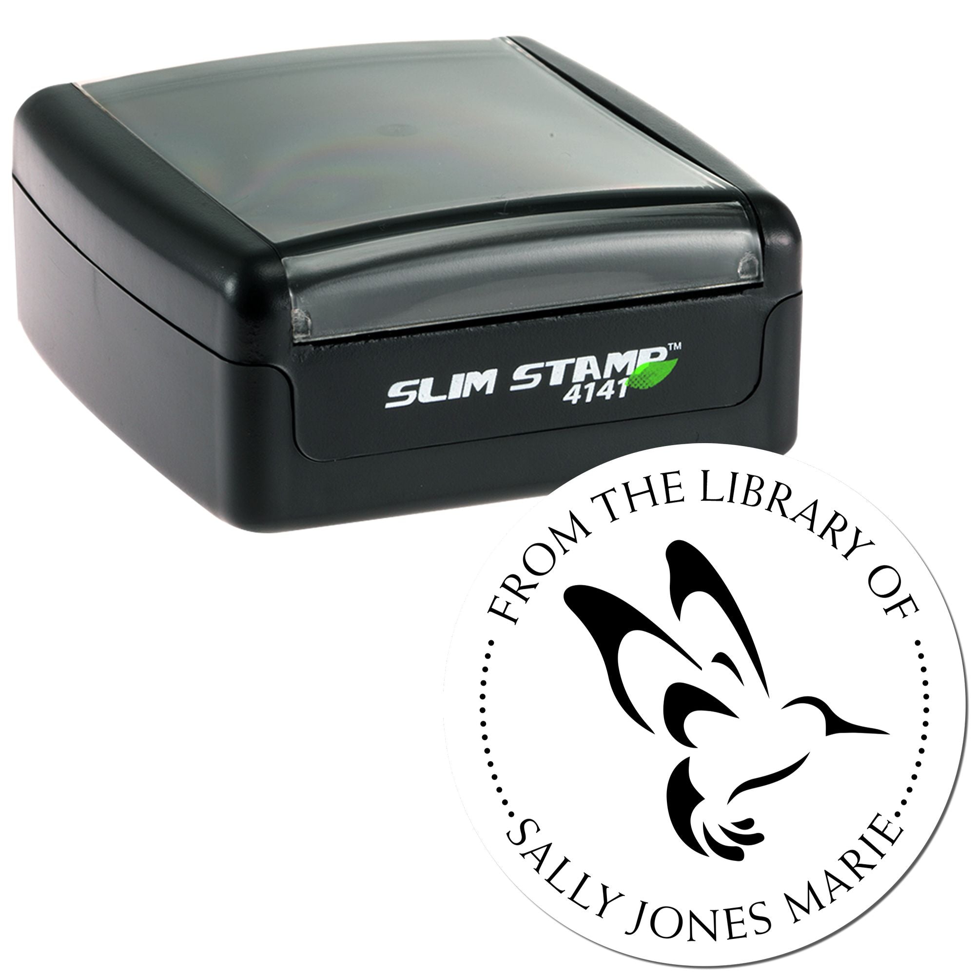 Slim Pre-Inked Agile Hummingbird Custom-Made From The Office Of Stamp - Engineer Seal Stamps