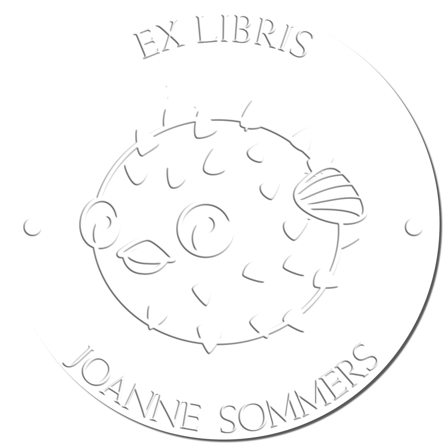 Desk Proper Puffer Custom Made Library Collection Embossed Stamp - Engineer Seal Stamps