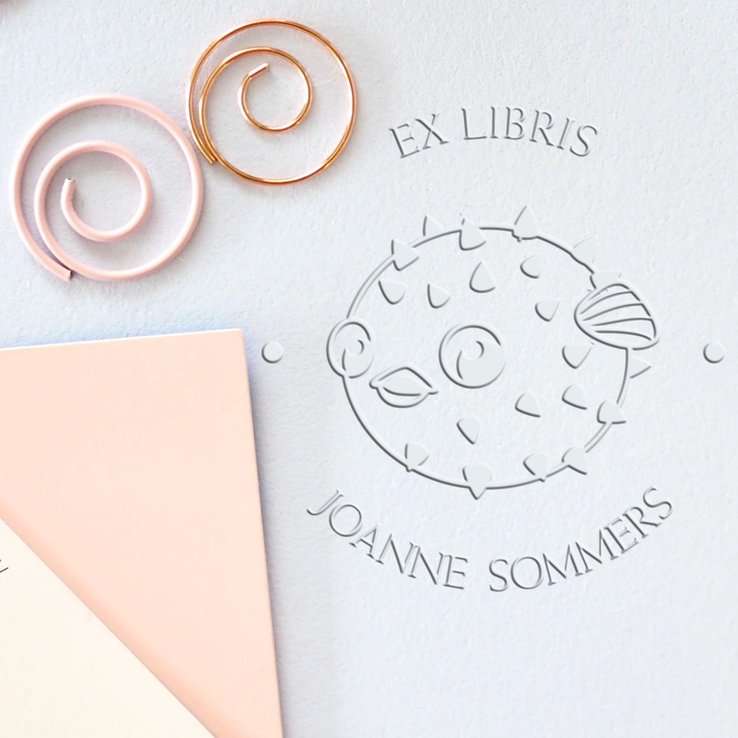 Desk Proper Puffer Custom Made Library Collection Embossed Stamp - Engineer Seal Stamps