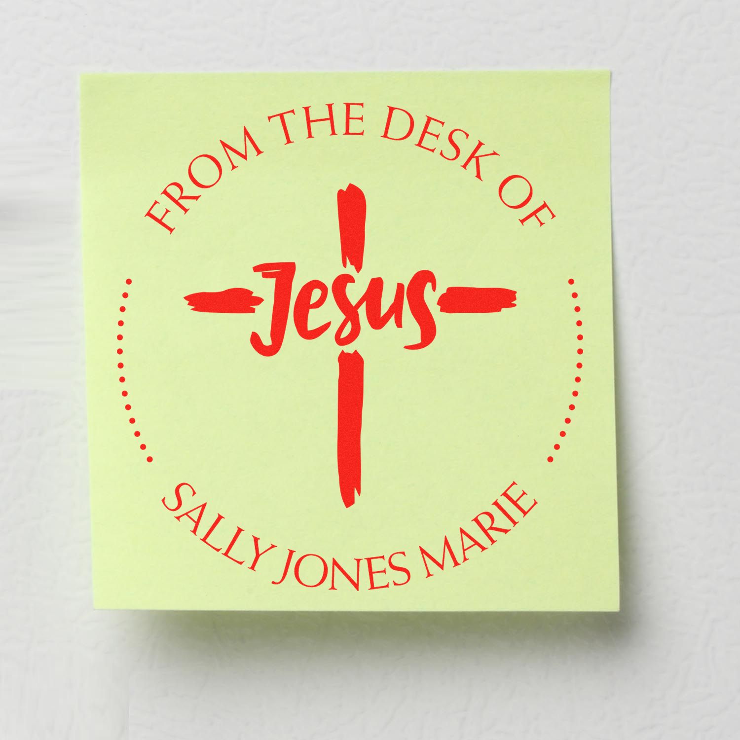 Self-Inking Eloquent Cross Custom Return Address Stamp - Engineer Seal Stamps