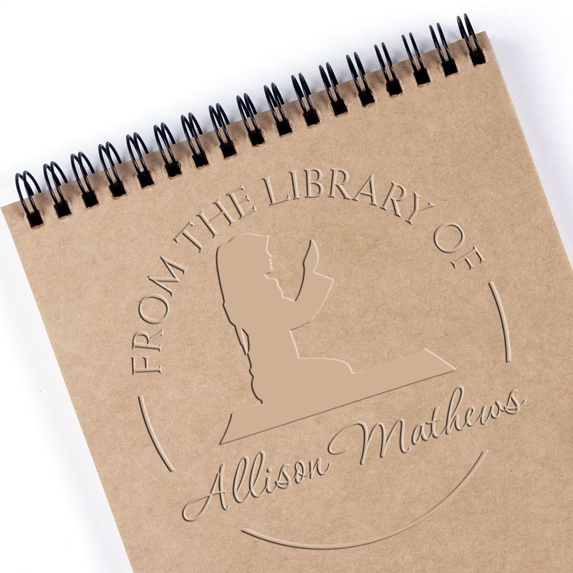 Desk Prayer Profile Return Address Embossing Seal - Engineer Seal Stamps