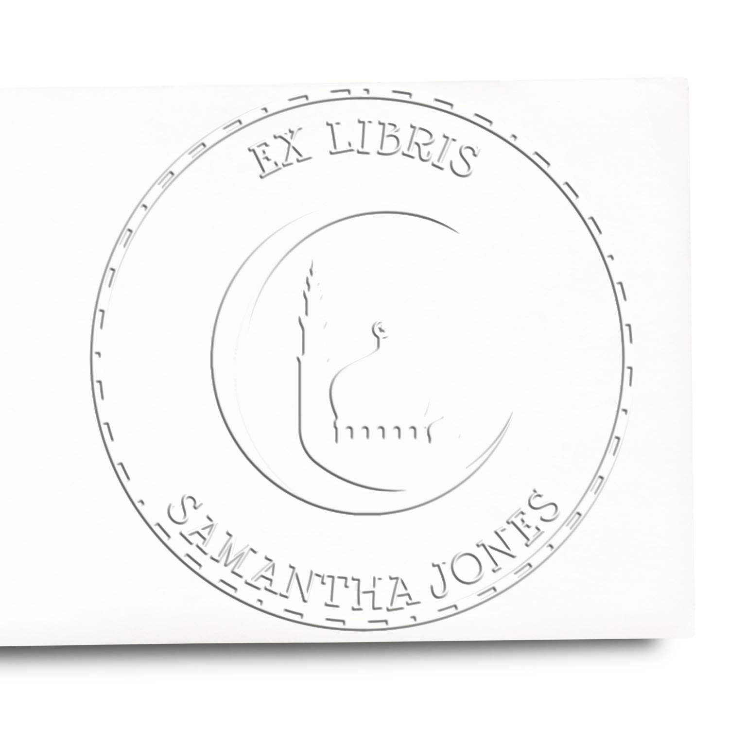 Desk Holy Crescent Star Return Address Embossing Stamp - Engineer Seal Stamps