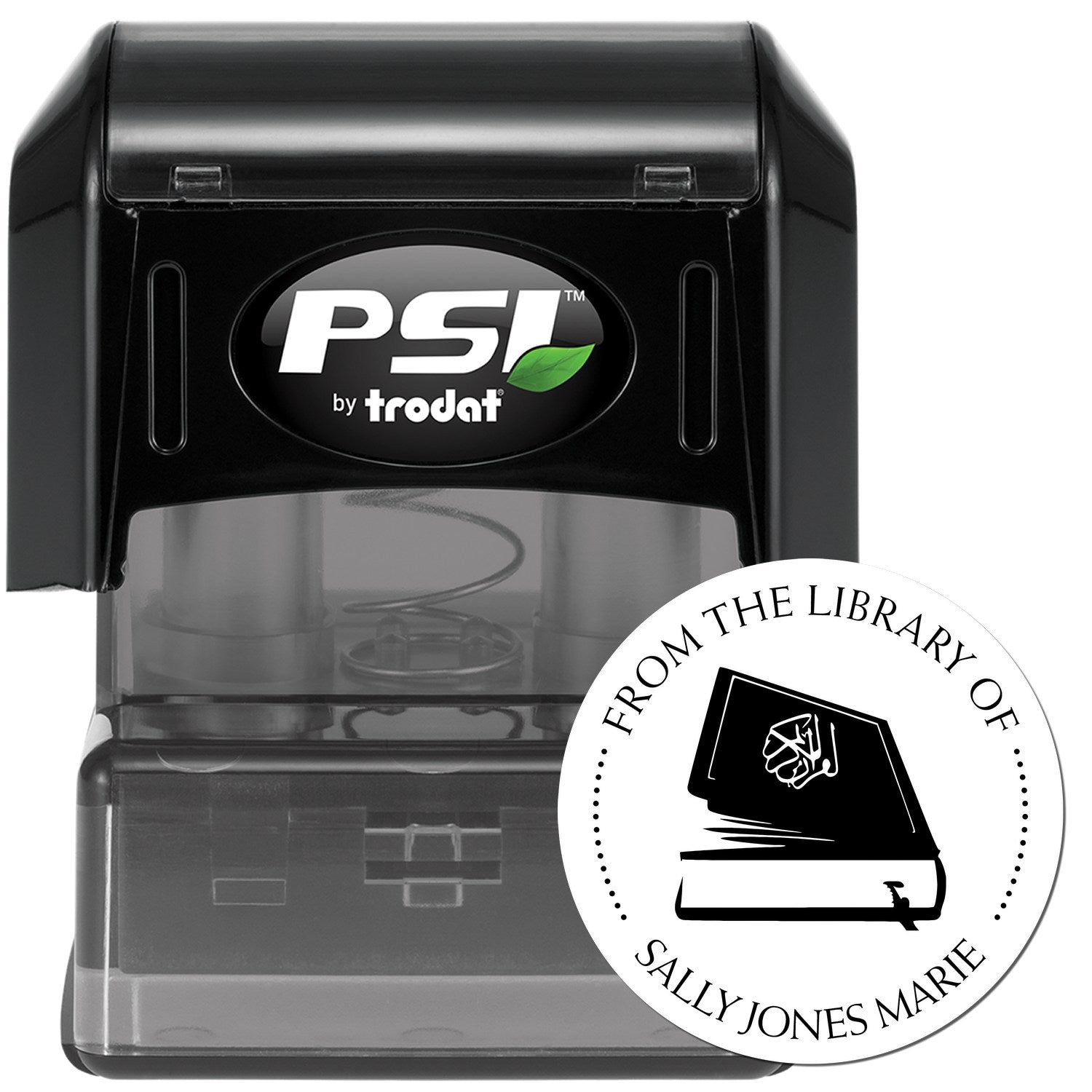 PSI Pre-Inked Holy Book Custom Made Name And Address Stamp - Engineer Seal Stamps