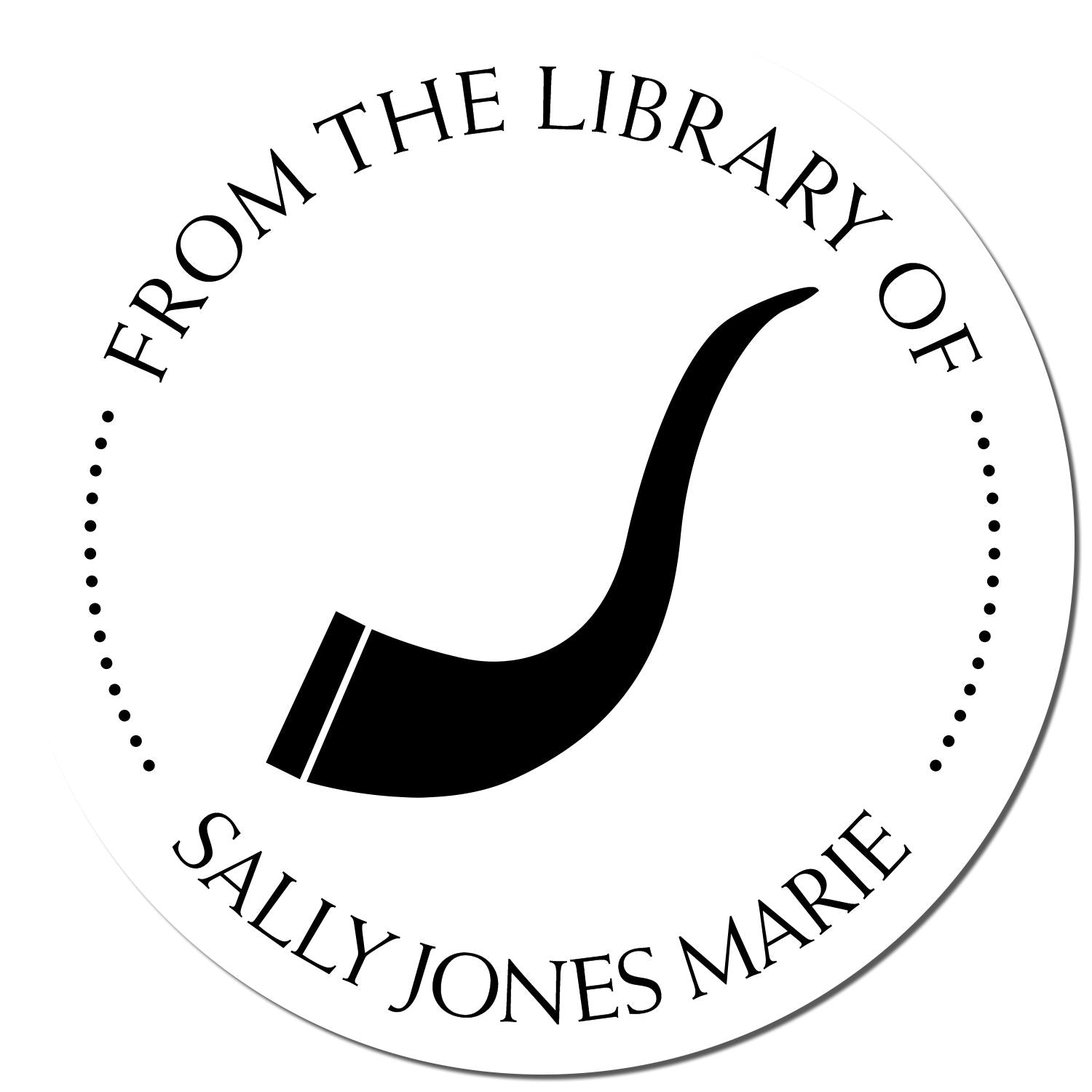 Wood Handle Resounding Shofar Made To Order Return Address Stamp - Engineer Seal Stamps