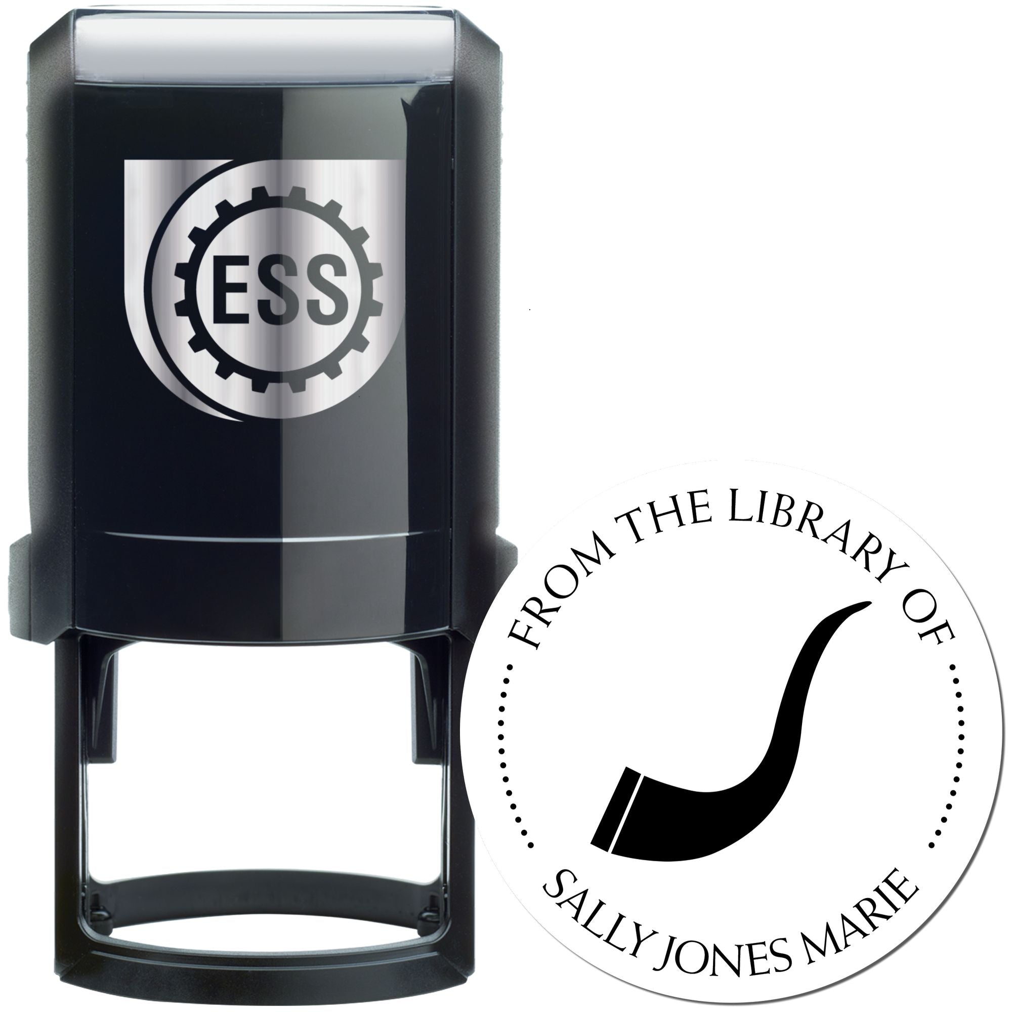 Self-Inking Resounding Shofar Custom Made Home Stamper - Engineer Seal Stamps