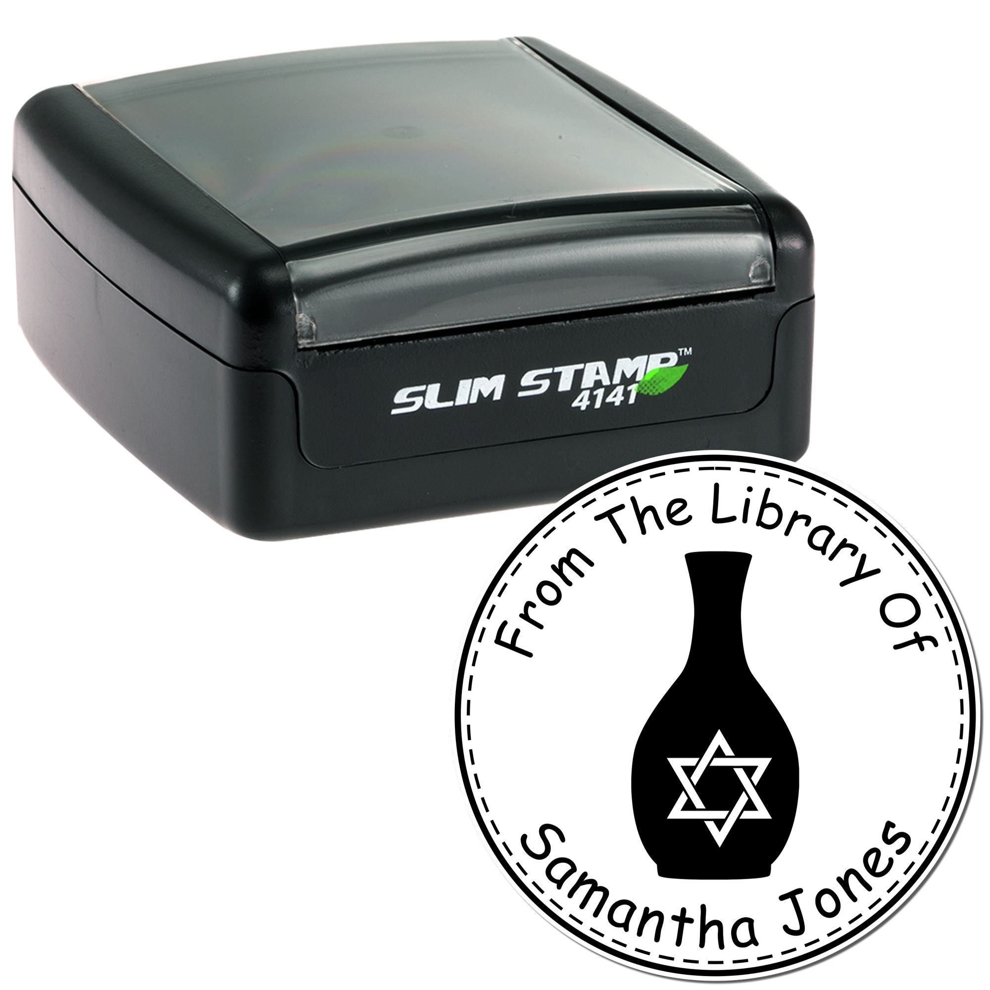 Portable Pre-Inked Solace-giving Vase Customized Home Stamp - Engineer Seal Stamps