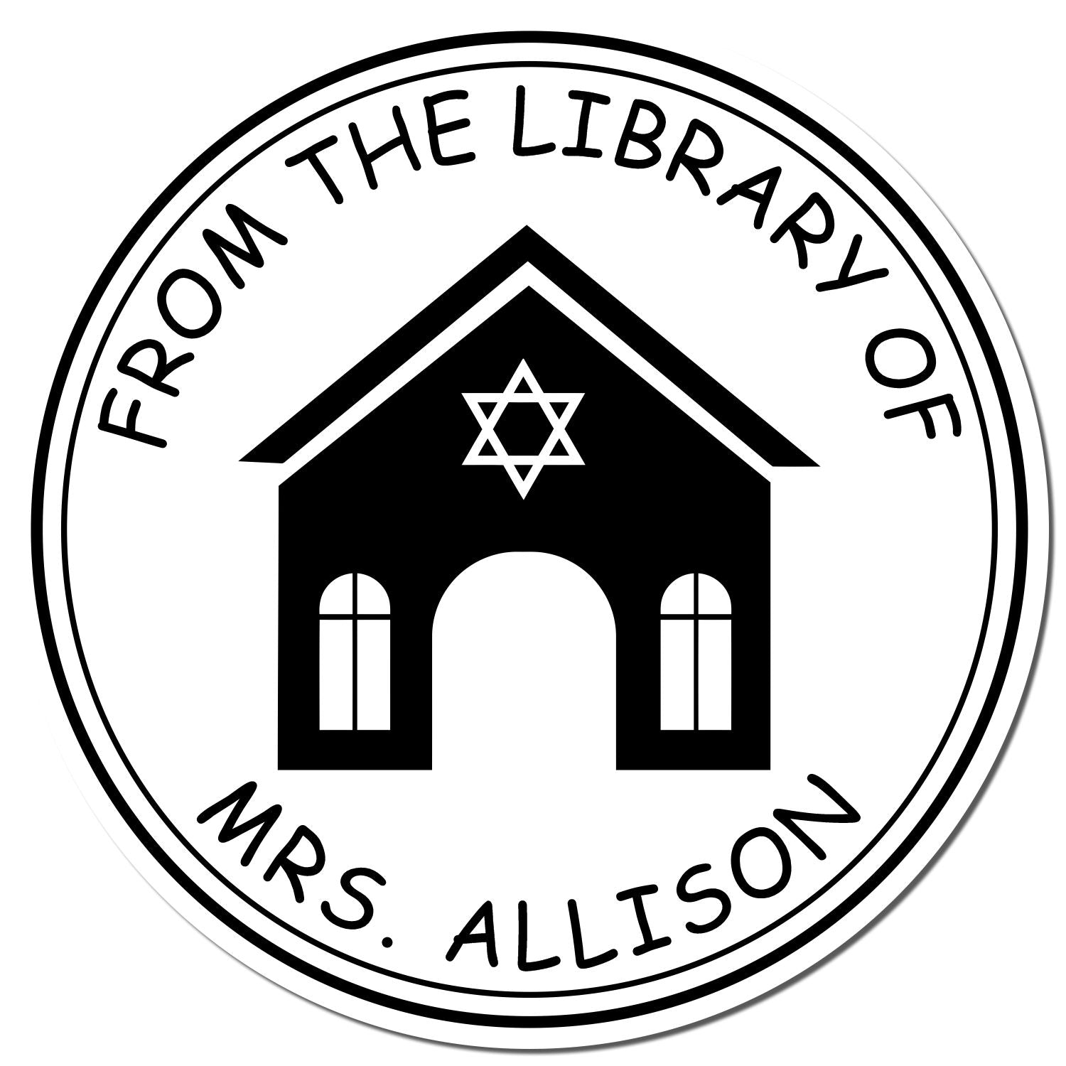 Portable Pre-Inked Sacred Learning Customized Envelope Stamper - Engineer Seal Stamps