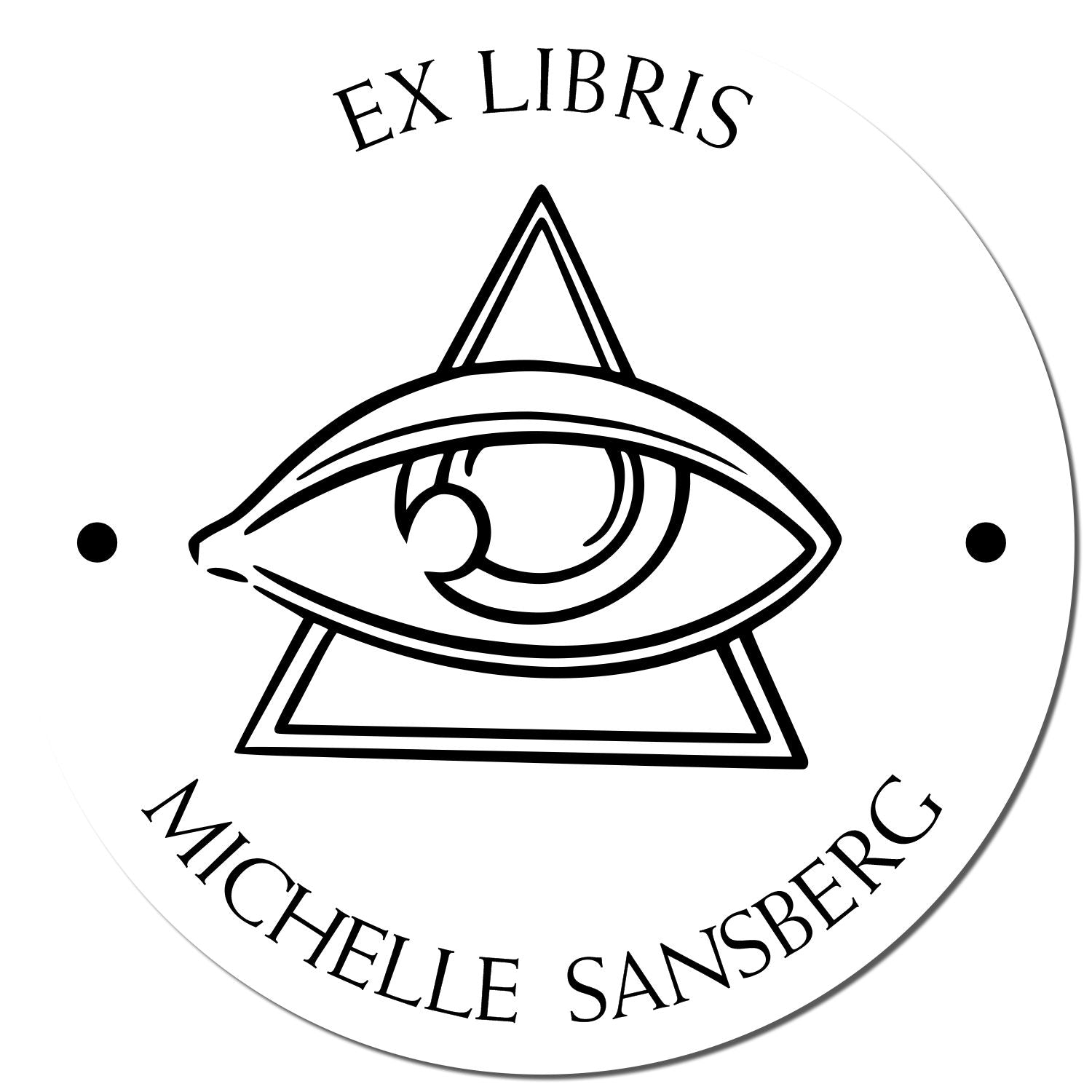 PSI Pre-Inked Sacred Masons Personalized Love It Stamp - Engineer Seal Stamps